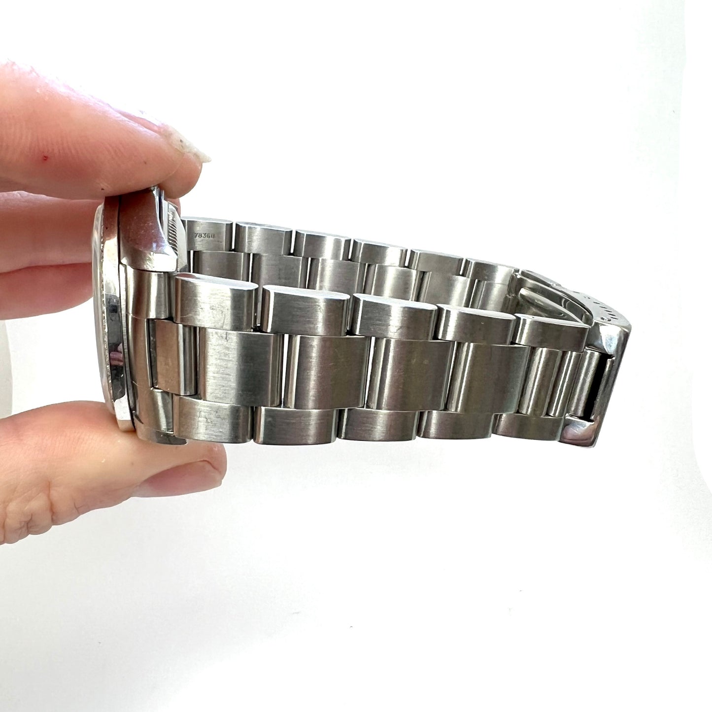 ROLEX Oyster Perpetual DATEJUST Automatic 36mm Steel Diamond Watch