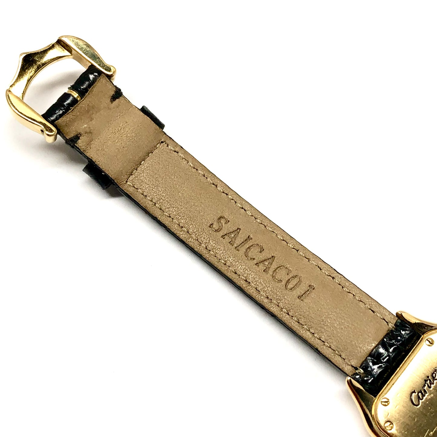 CARTIER PANTHERE Quartz 23mm 18K Yellow Gold 0.32TCW Diamond Watch
