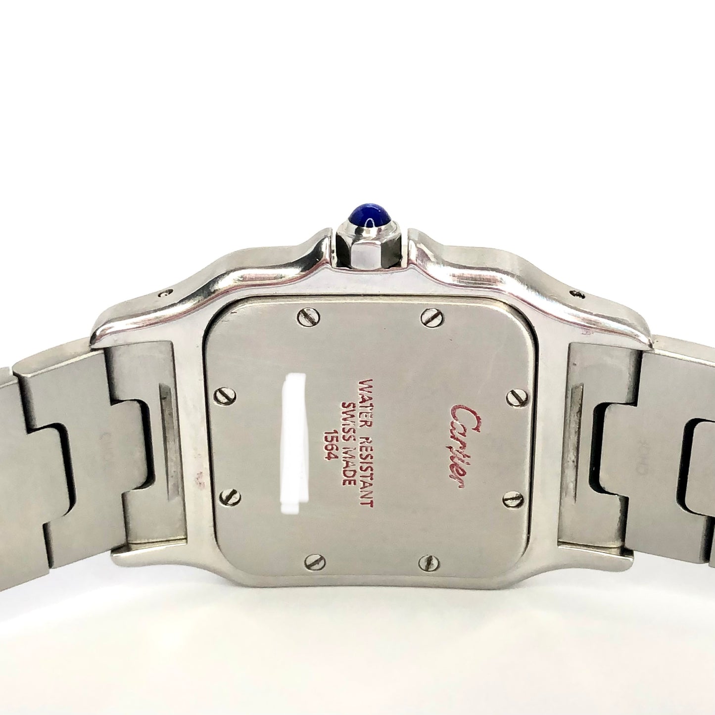 CARTIER SANTOS GALBEE 29mm Quartz Steel ~1TCW Diamond Watch NEW Model