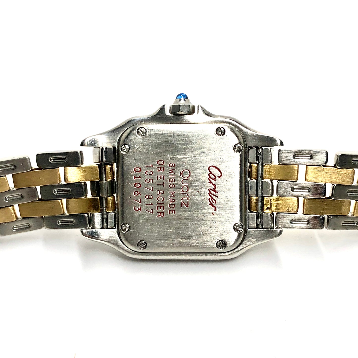 CARTIER PANTHÉRE Quartz 23mm 2 Row Gold 0.33TCW Diamond Watch