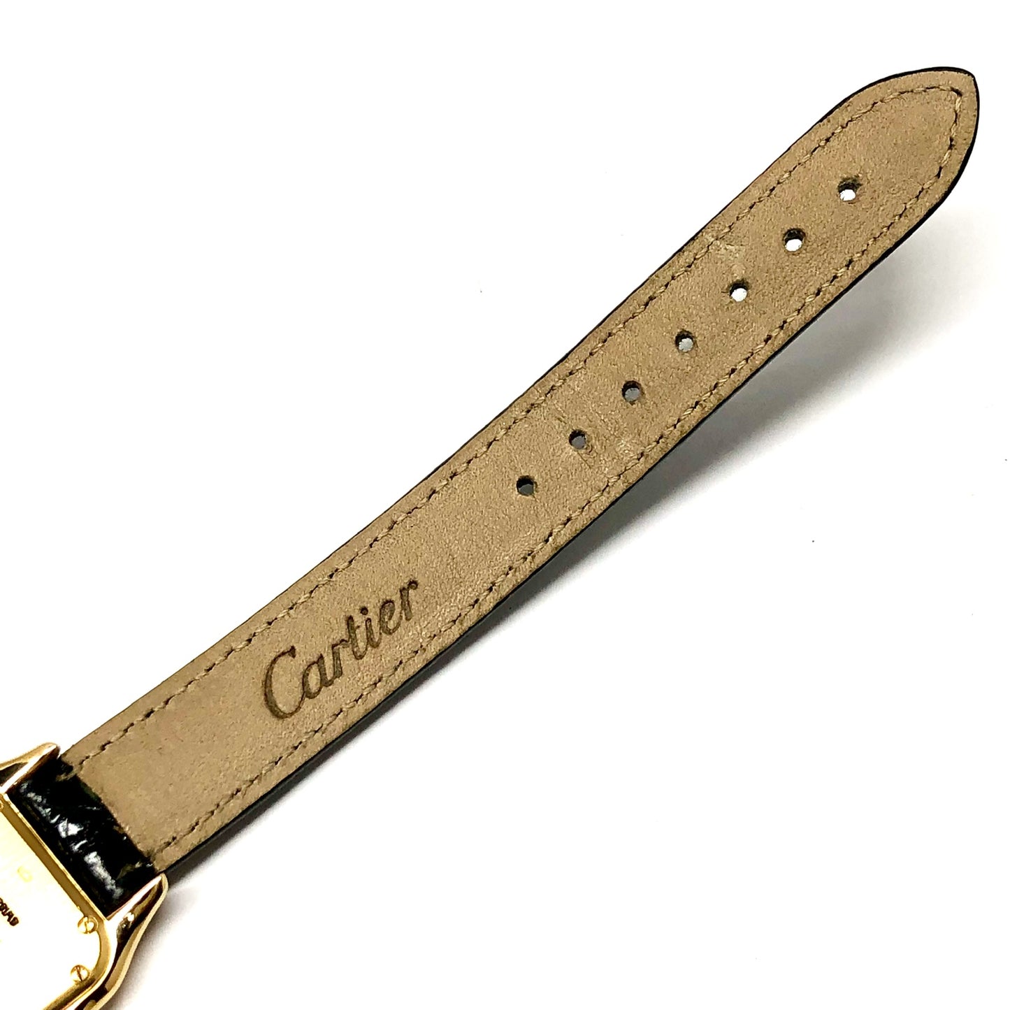 CARTIER PANTHERE Quartz 23mm 18K Yellow Gold 0.32TCW Diamond Watch