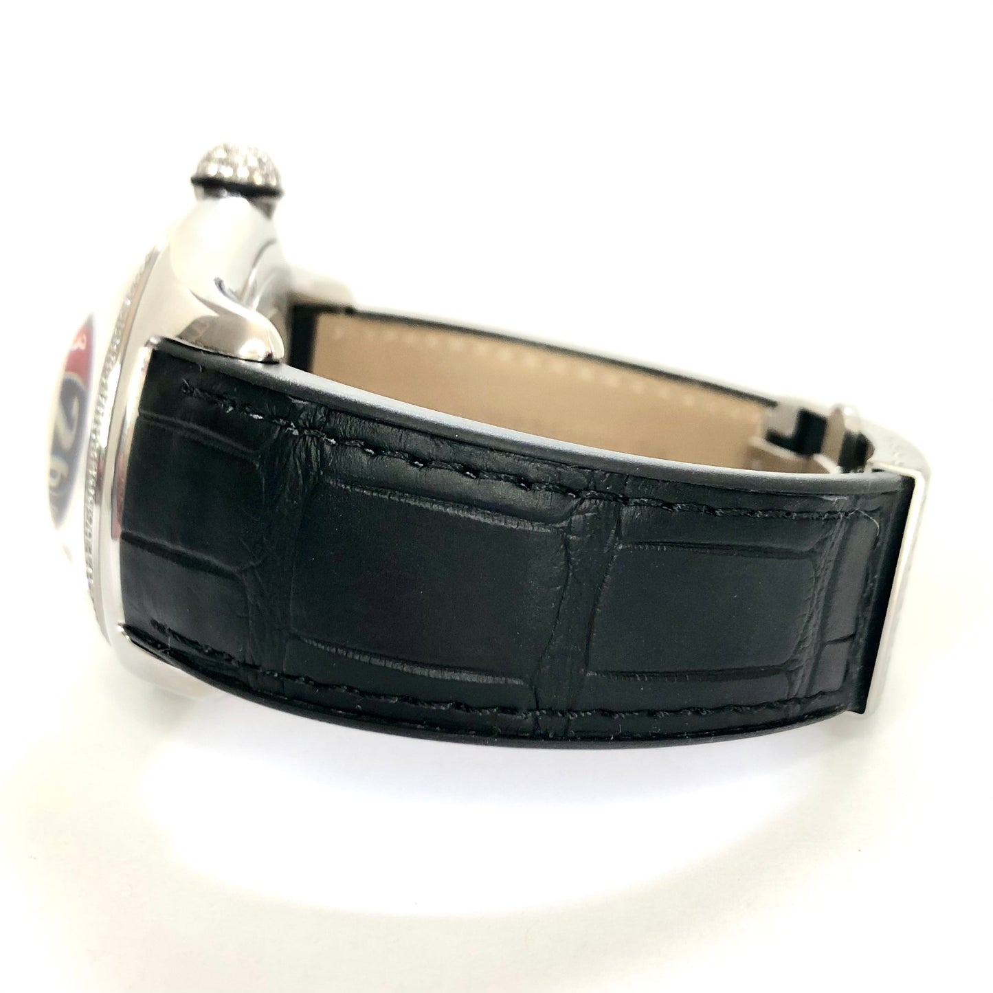 CORUM BUBBLE COSINO Automatic 45mm Steel 1.85TCW Diamond Watch