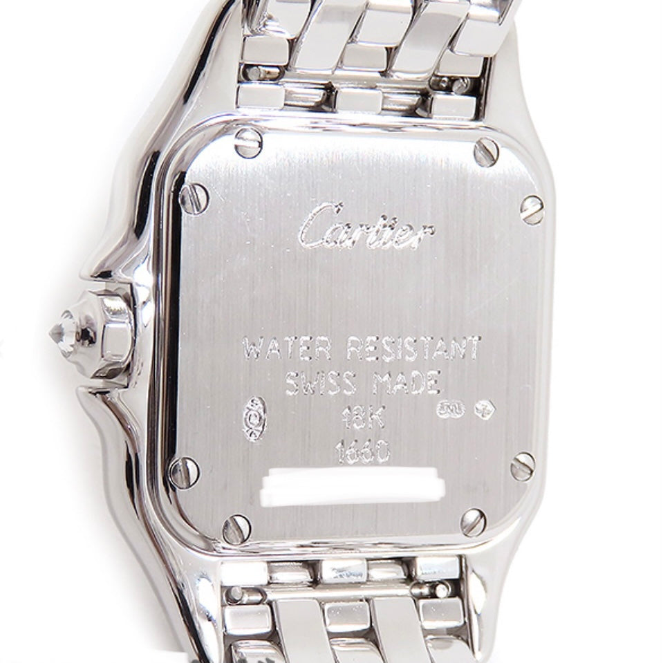 CARTIER PANTHERE 22mm 18K White Gold ~1TCW DIAMOND Watch