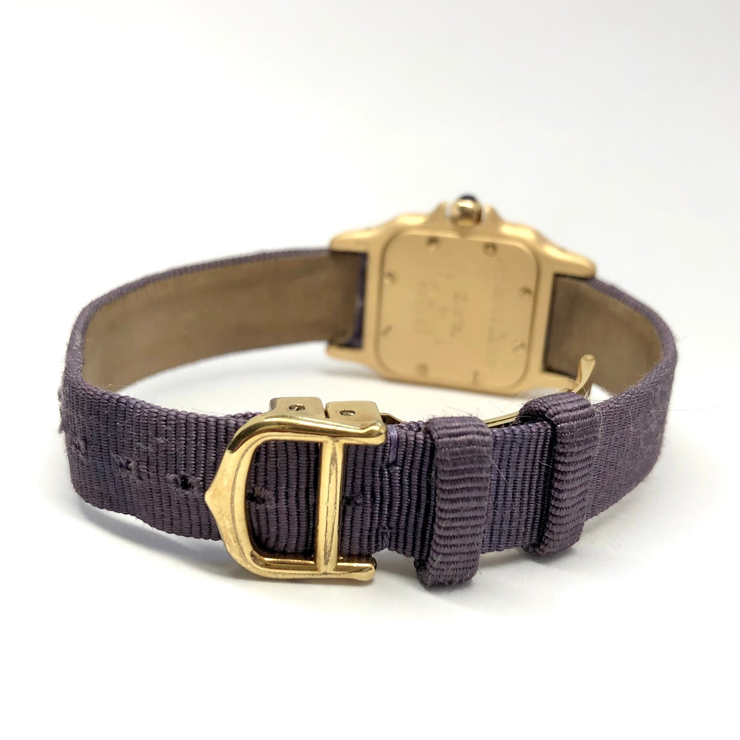 CARTIER SANTOS 24mm 18K Yellow Gold 1.06TCW DIAMOND Watch