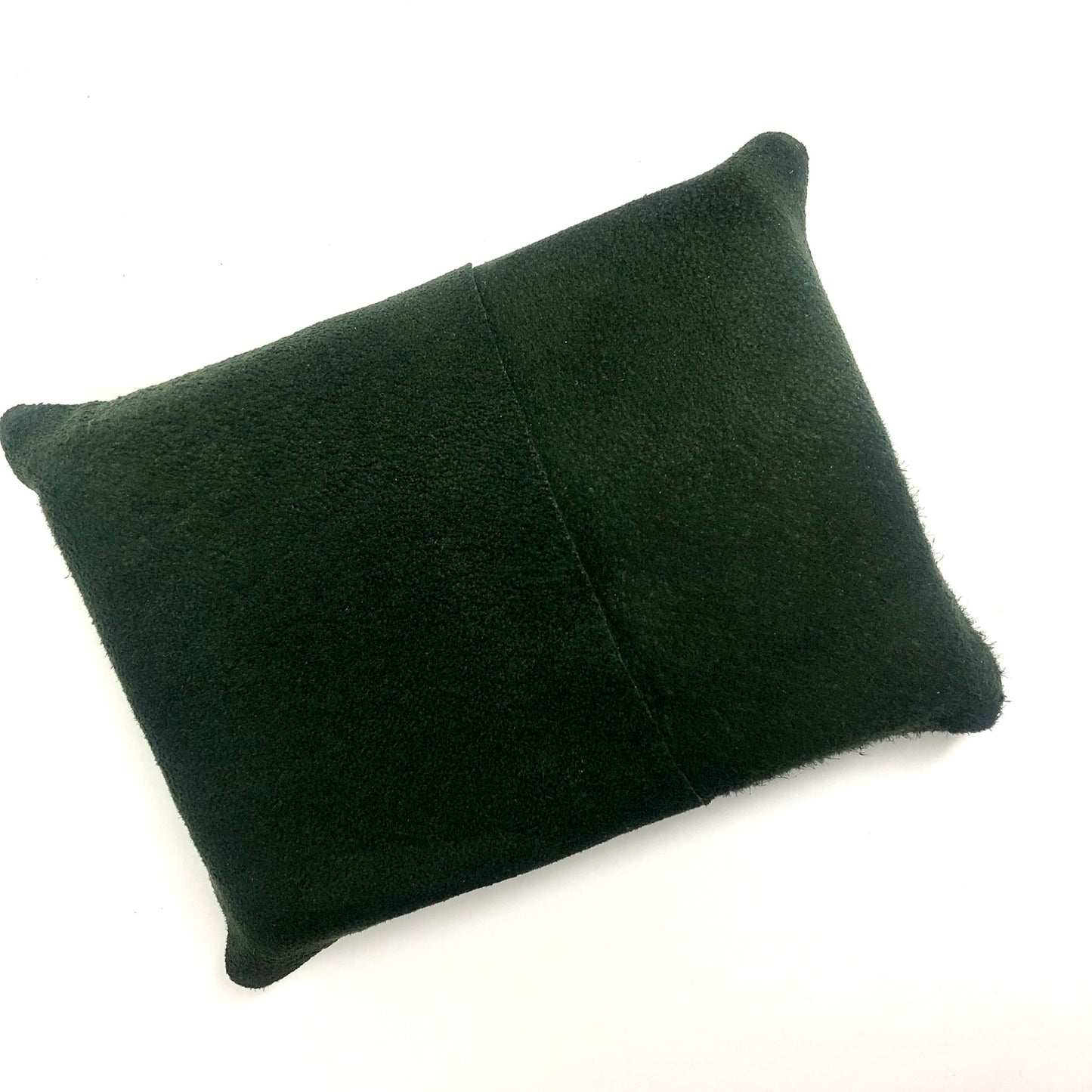 NEW Dark Green Genuine Suede Leather PILLOW CUSHION fits ROLEX Box