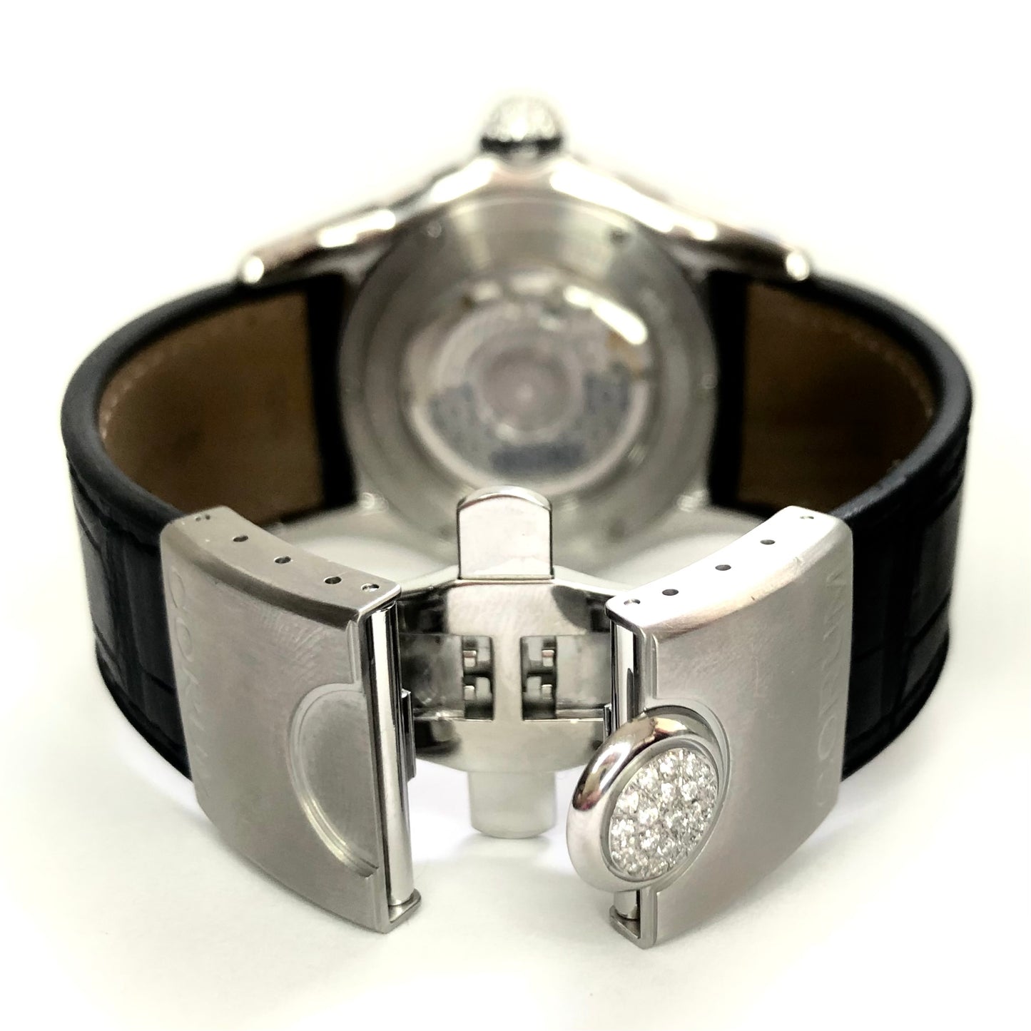 CORUM BUBBLE COSINO Automatic 45mm Steel 1.85TCW Diamond Watch