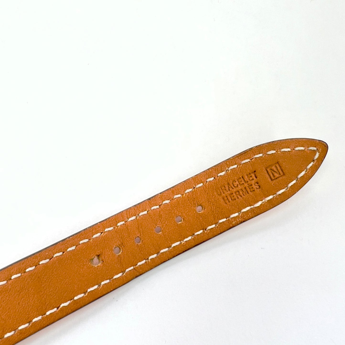 HERMES HEURE H 25mm Two Tone 0.91TCW DIAMONDS Hermes Double Tour Band
Watch