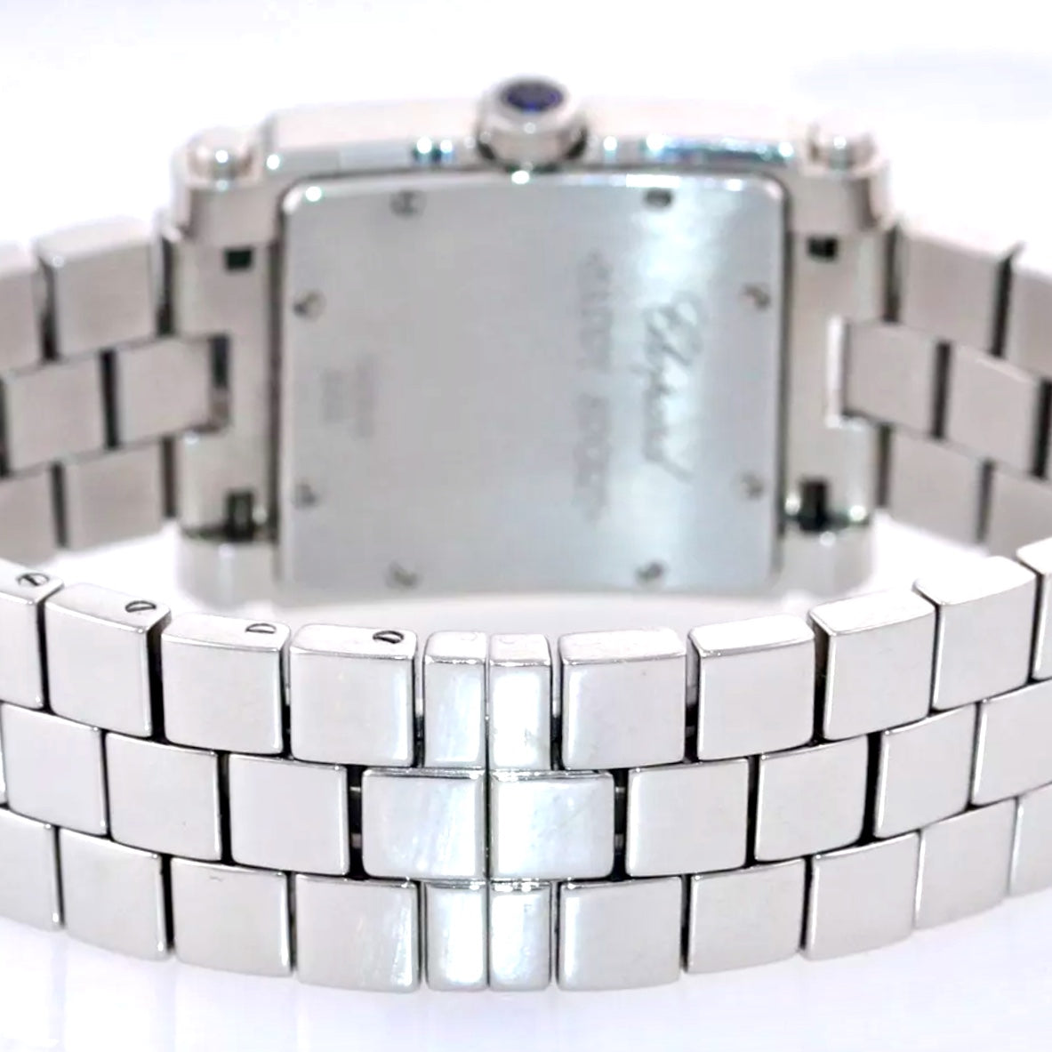 CHOPARD HAPPY SPORT 30mm Quartz 7 Floating DIAMOND Watch NEW Model