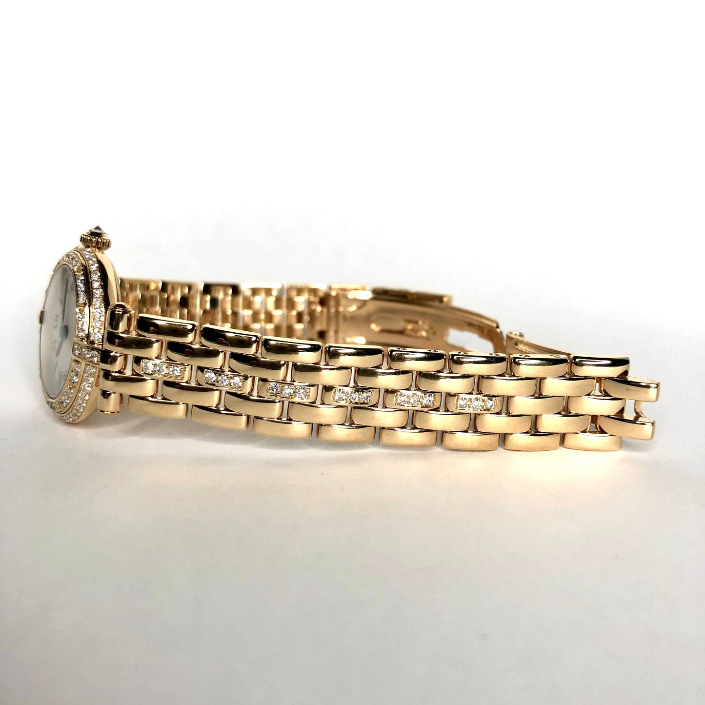CARTIER PANTHERE VENDOME 24mm 18K Yellow Gold Diamond Watch