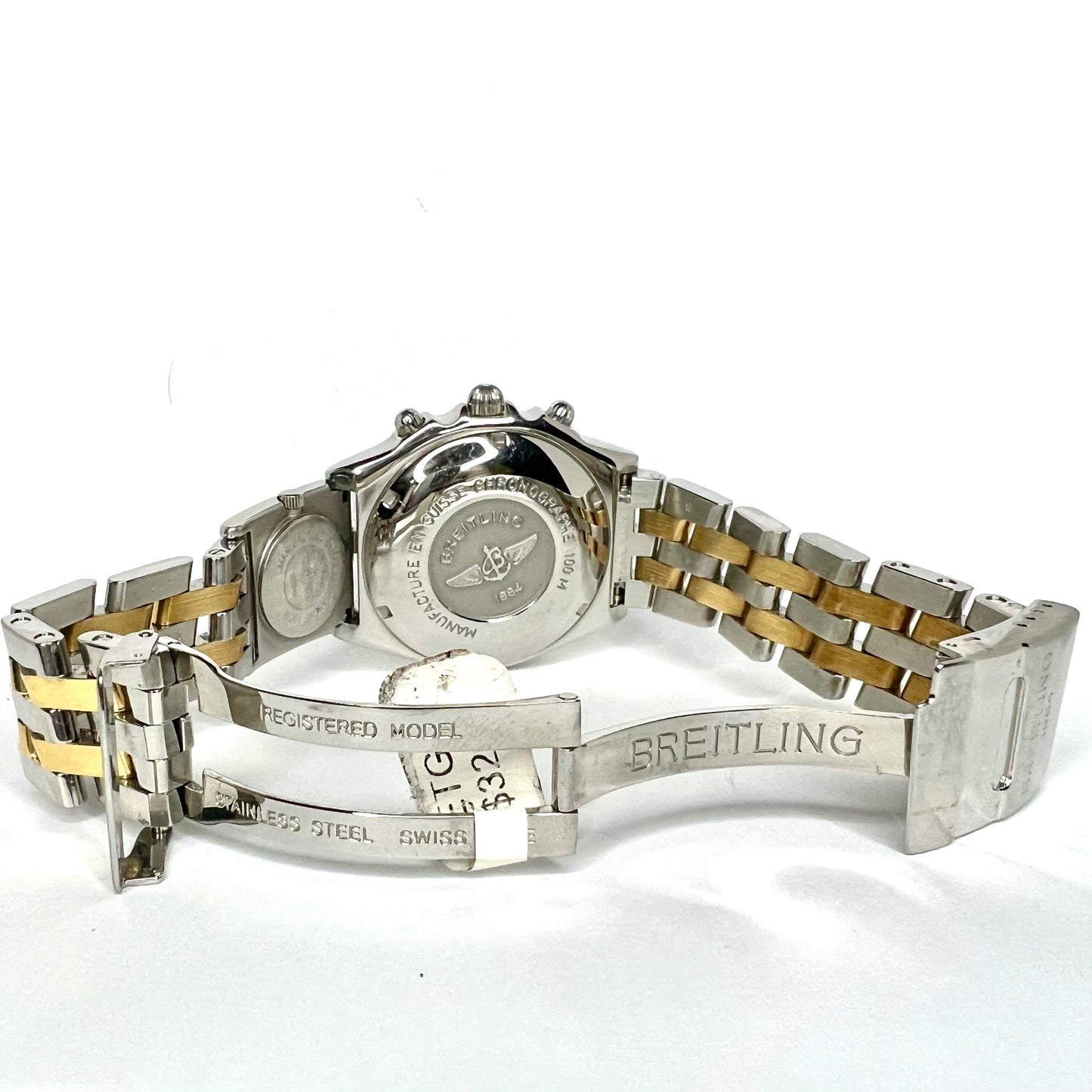BREITLING CHRONOMAT UTC 40mm Automatic 2 Tone Watch