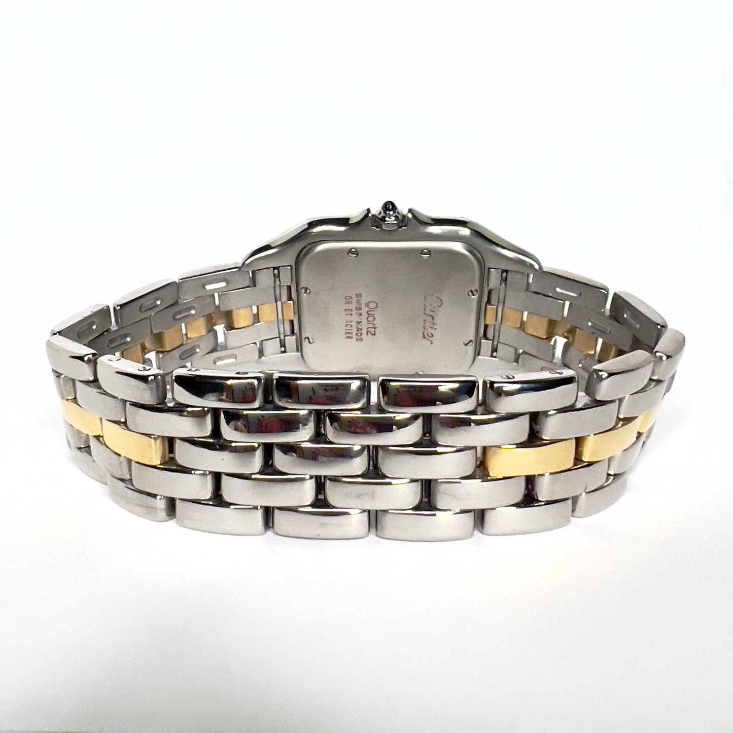 CARTIER PANTHERE Quartz 29mm 1 Row Gold 0.56TCW DIAMOND Watch