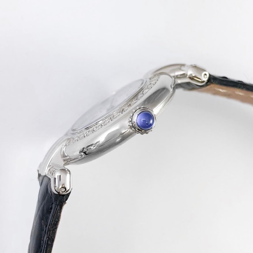 CARTIER COLISÈE Quartz 24mm Silver 0.61TCW Diamond Watch