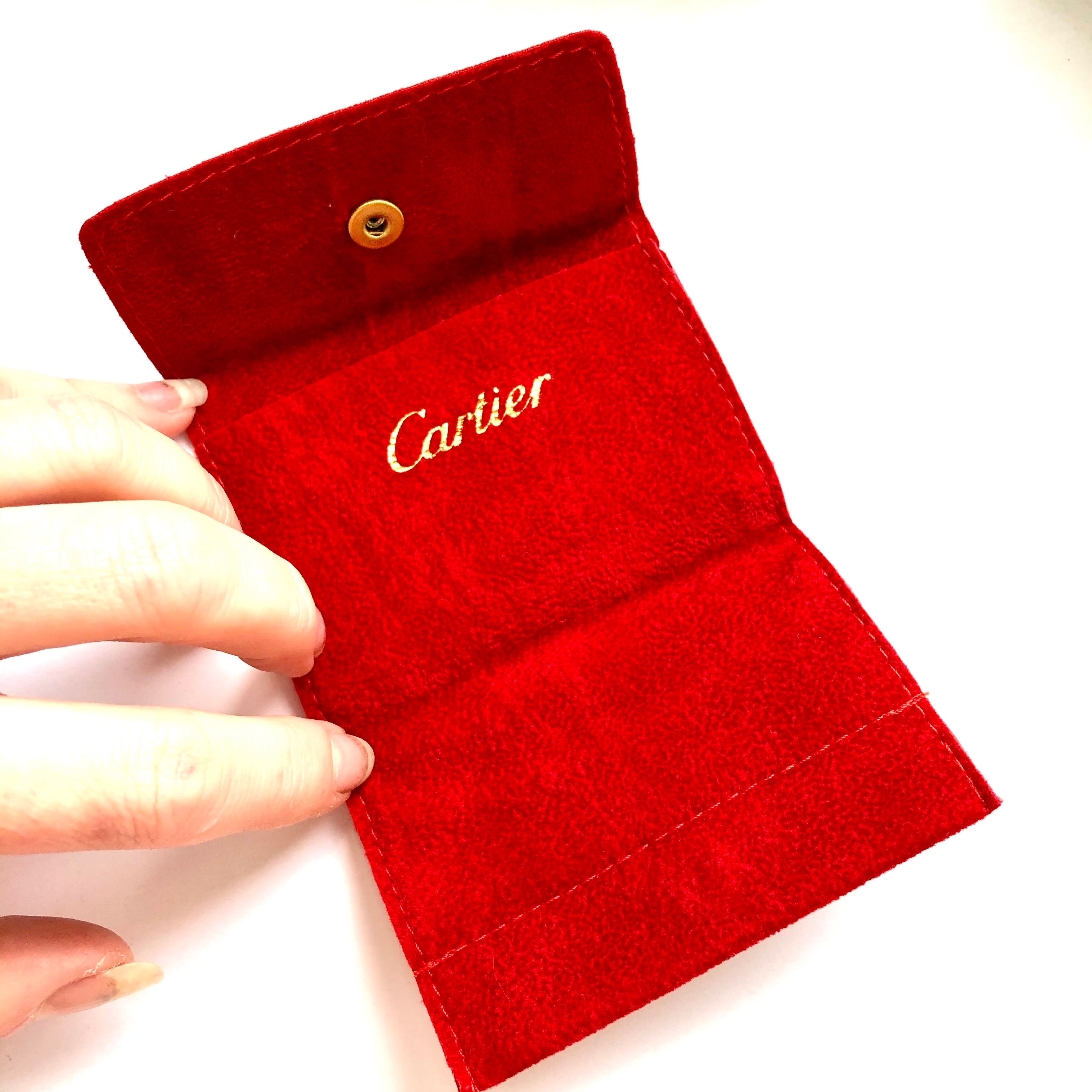 Cartier ring travel pouch Clearance