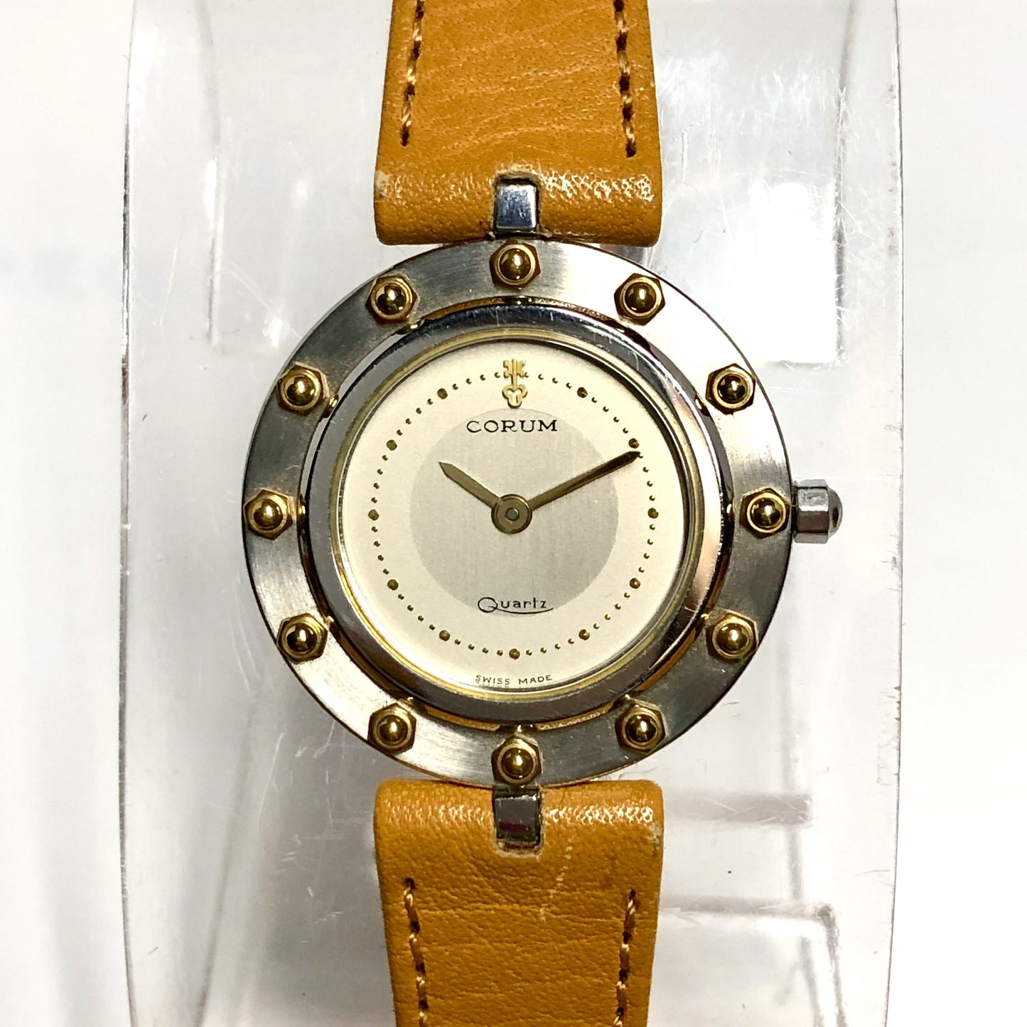 CORUM CLASSIC CLIPPER CLUB Quartz 25mm 2 Tone Watch