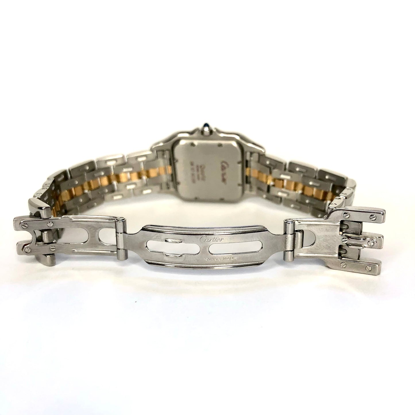 CARTIER PANTHERE Quartz 27mm 1 Row Gold 0.48TCW DIAMOND Watch