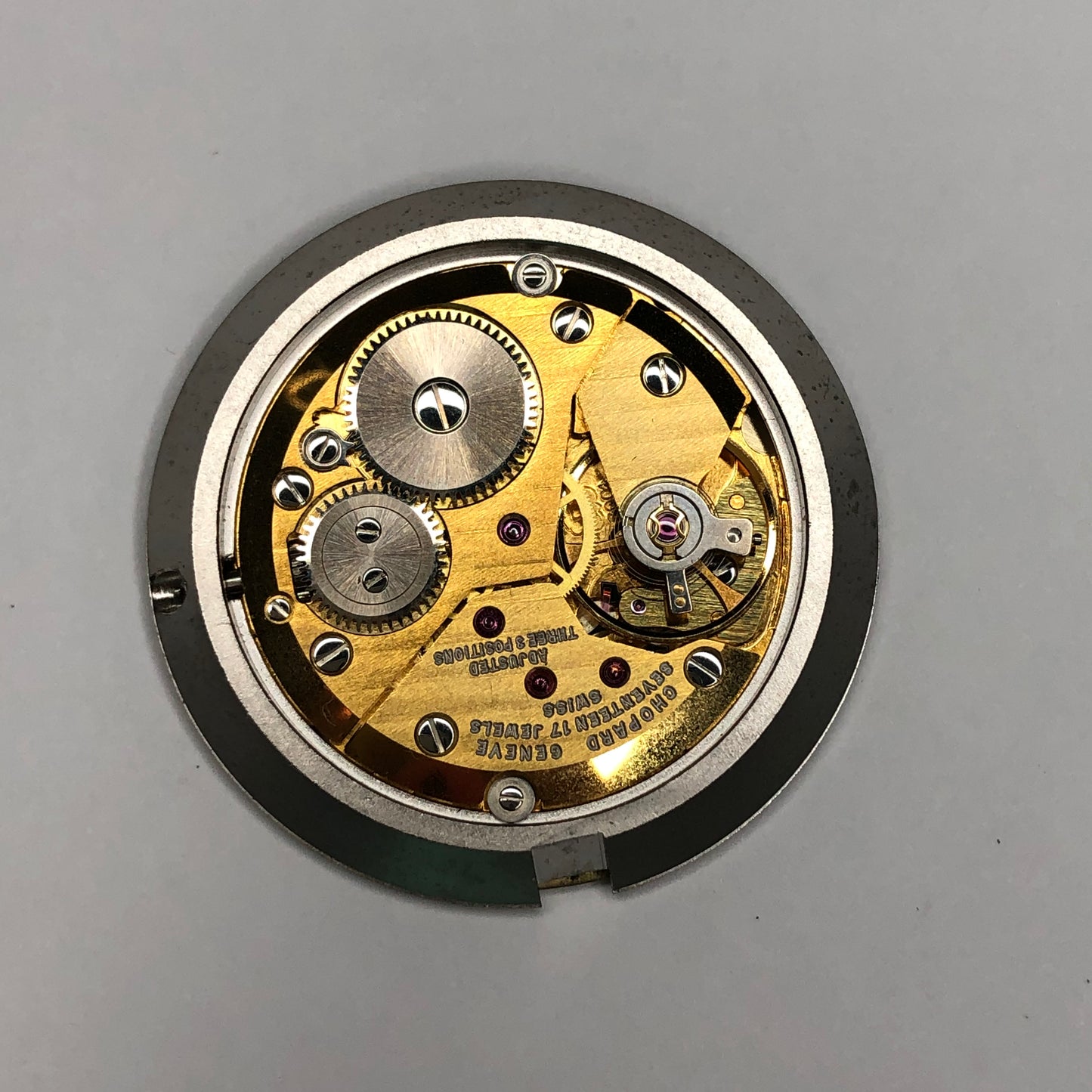 CHOPARD Working Movement + Clean Gold Dial 31mm in Diameter
