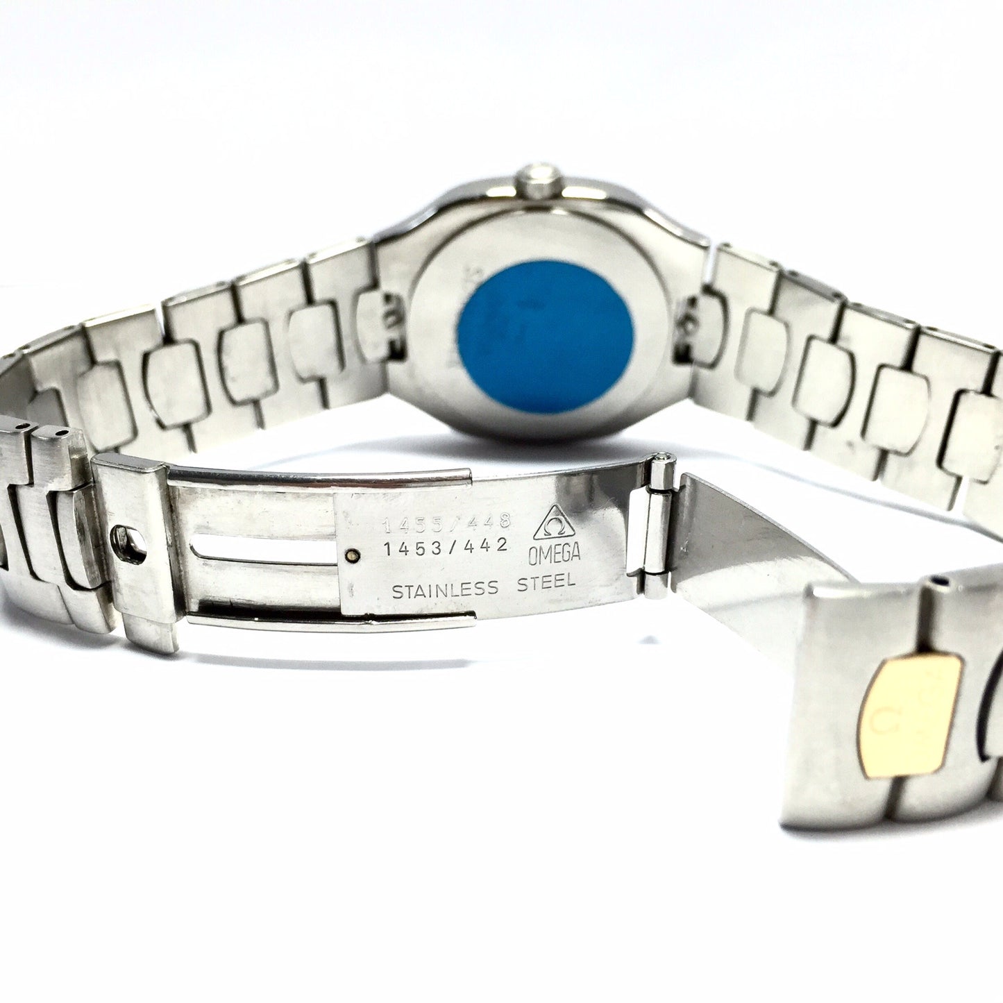 OMEGA SEAMASTER POLARIS Quartz 32mm 2 Tone Diamond Watch