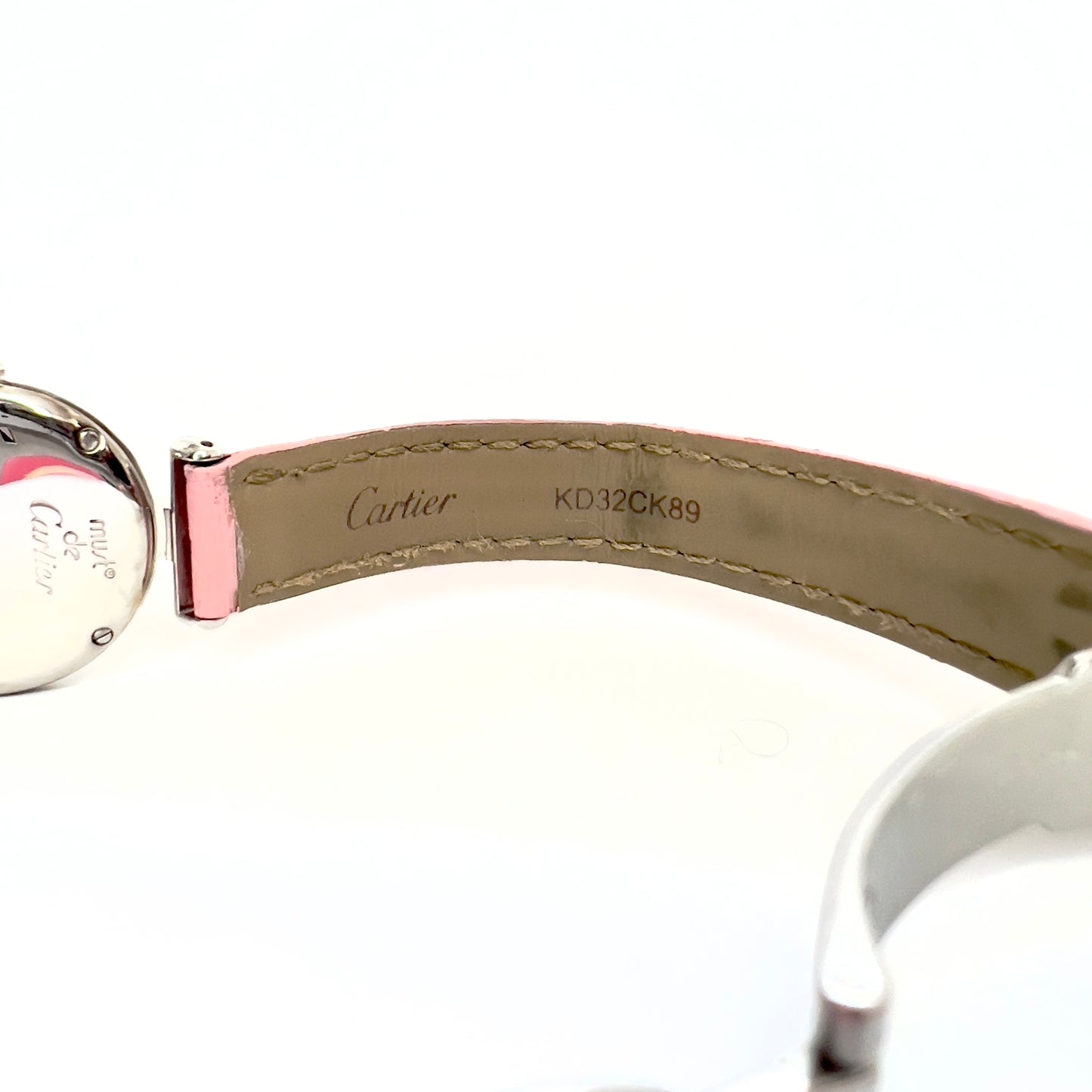 CARTIER COLISÈE Quartz 24mm 925 Silver Diamond Watch
