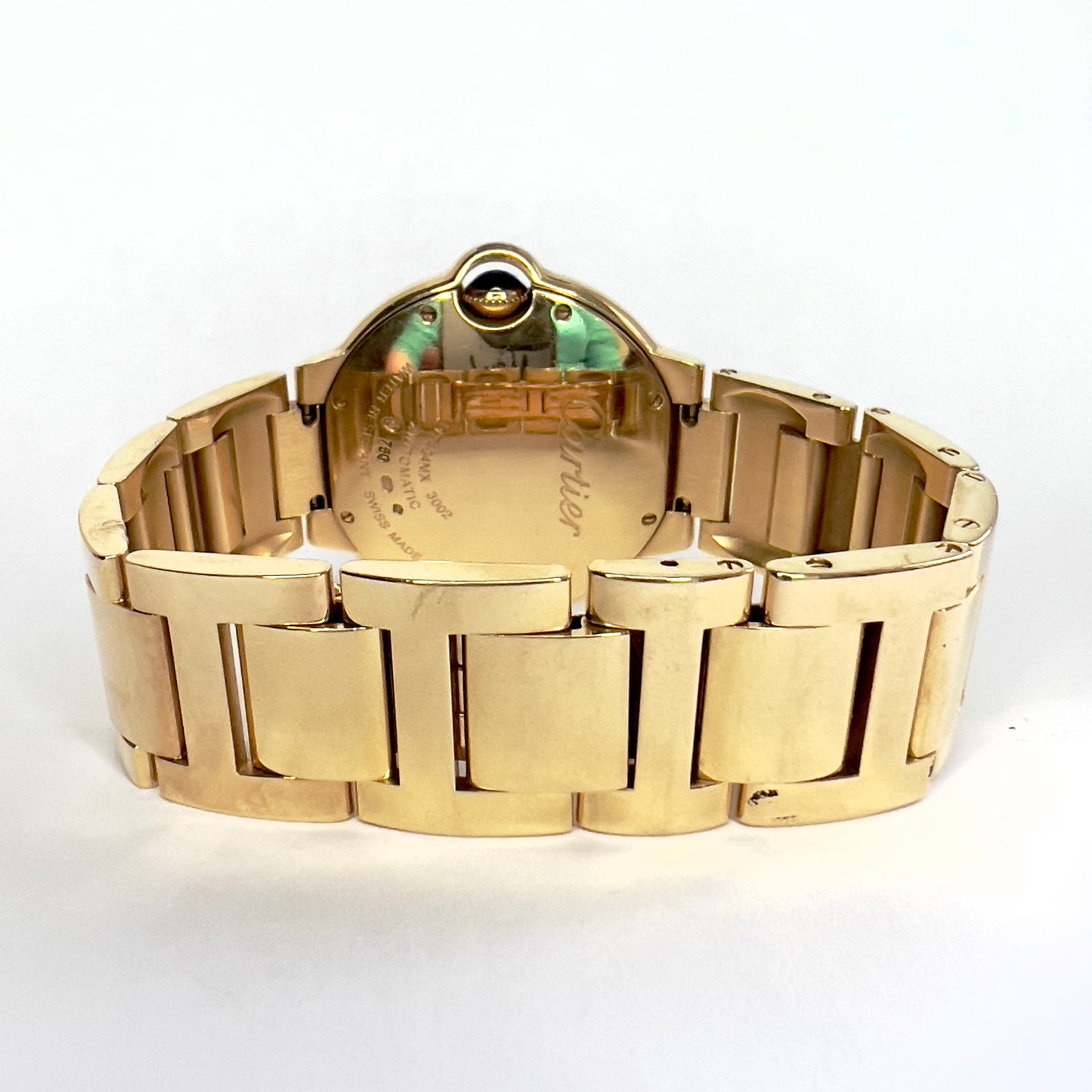CARTIER BALLON BLEU 36mm Automatic 18K Yellow Gold Watch