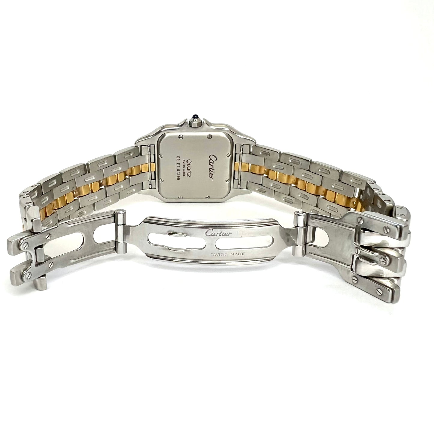 CARTIER PANTHÉRE Quartz 27mm 1Row Gold 0.78TCW Diamond Watch