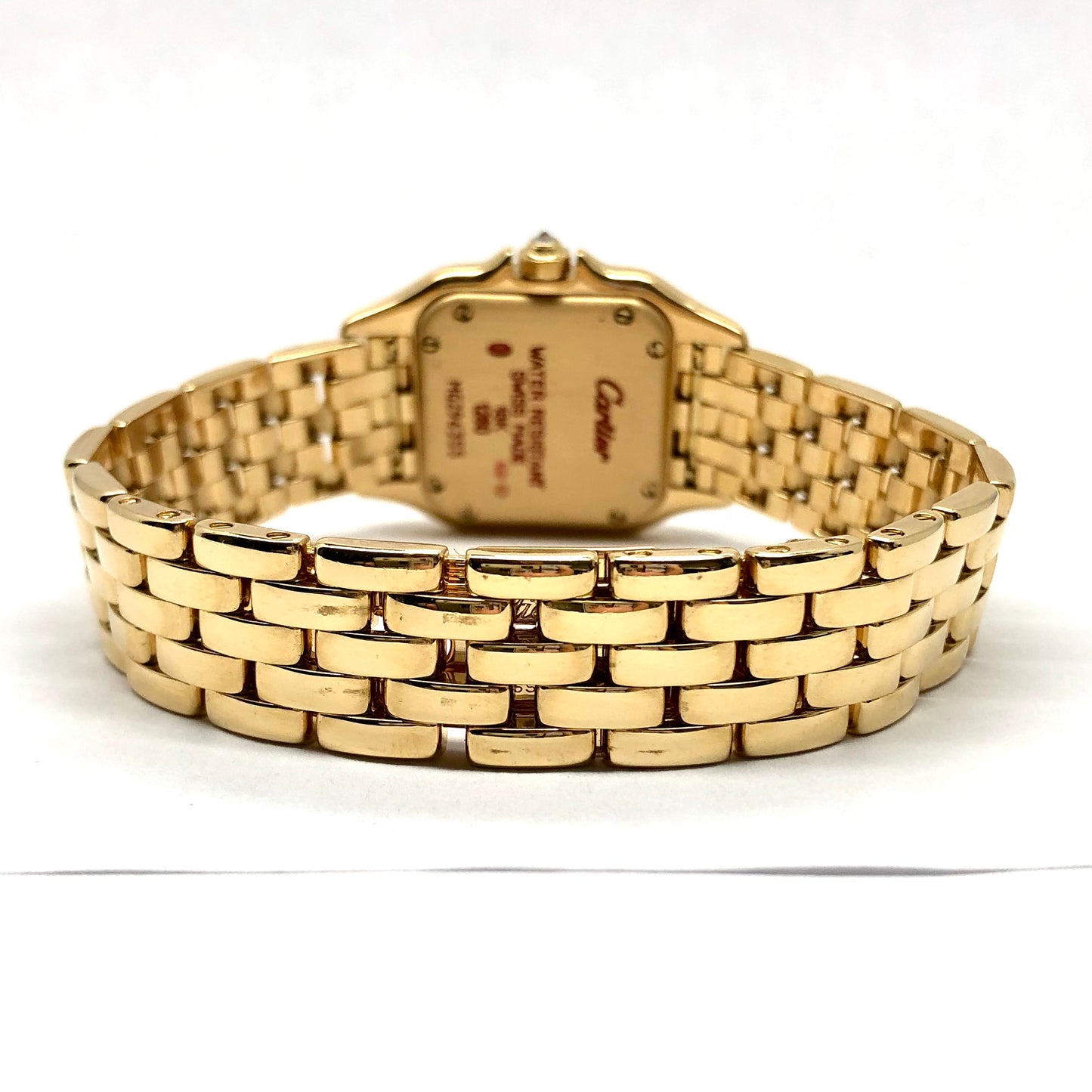 CARTIER PANTHERE 22mm 18K Yellow Gold ~0.4TCW DIAMOND Watch