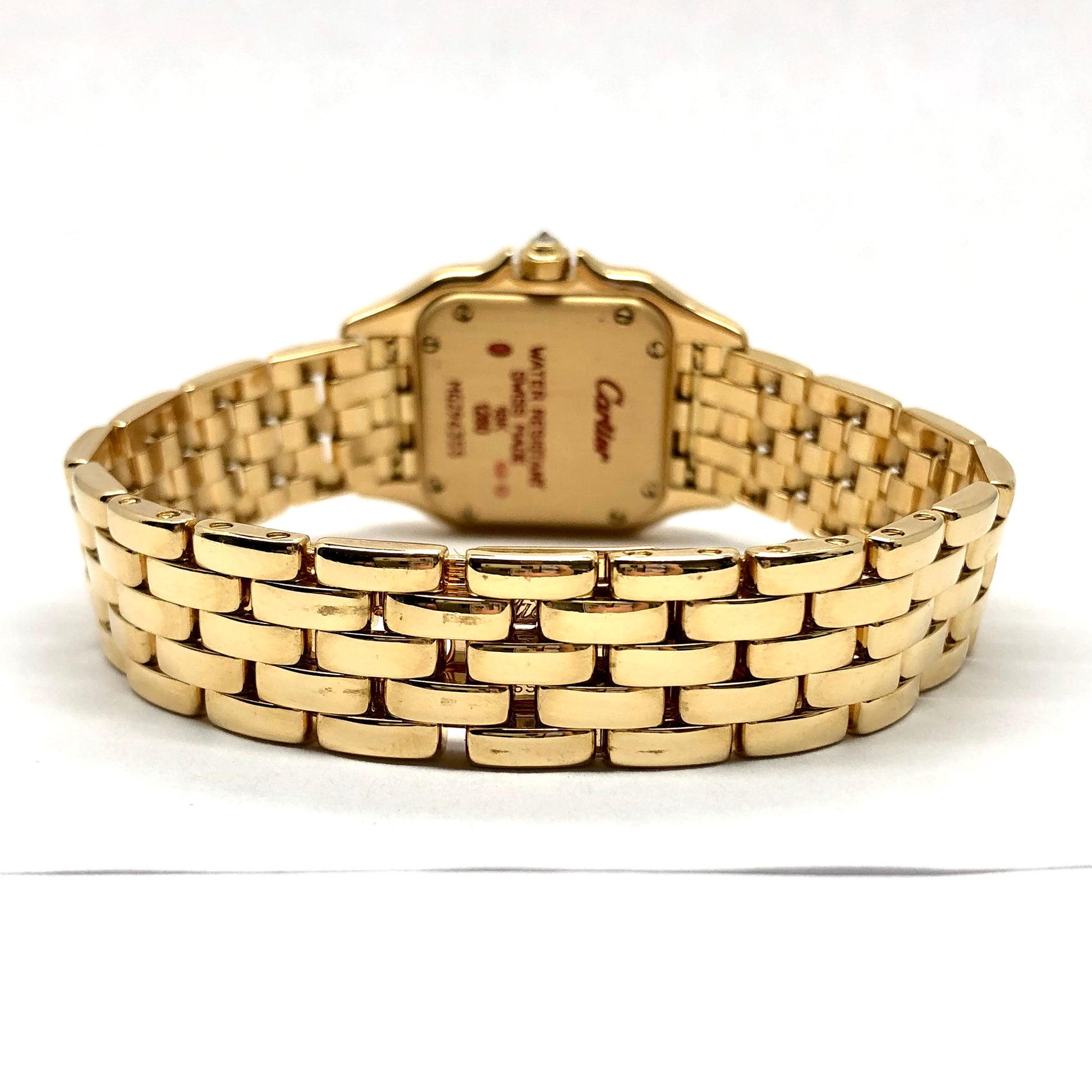 CARTIER PANTHERE 22mm 18K Yellow Gold ~0.4TCW DIAMOND Watch