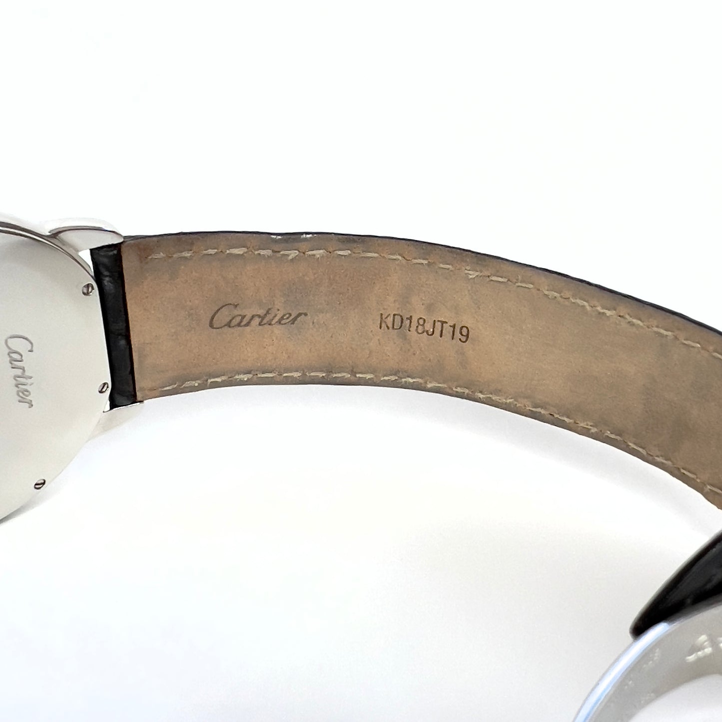CARTIER RONDE SOLO Date 36mm Quartz Steel 1.1TCW DIAMOND Watch