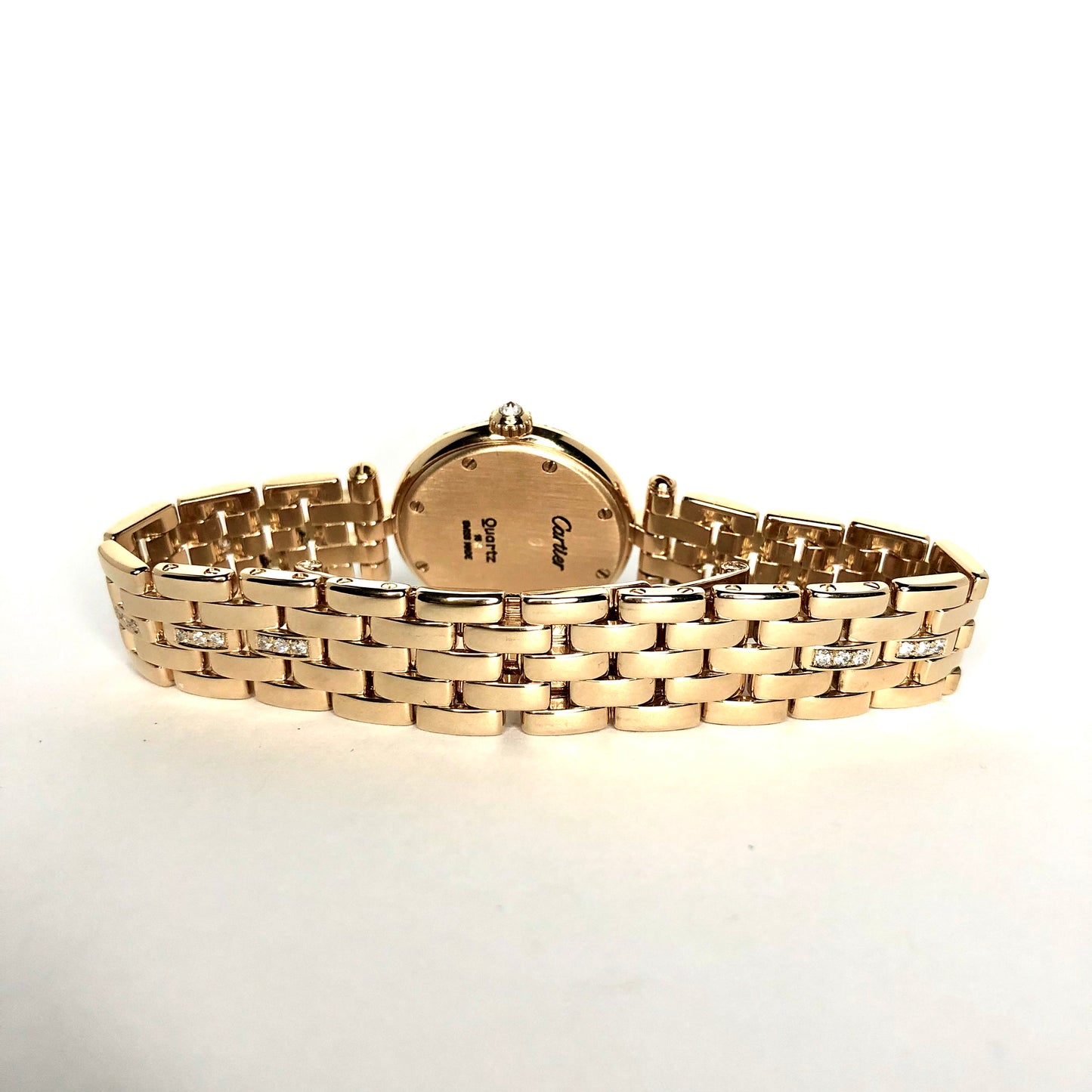 CARTIER PANTHERE VENDOME 24mm 18K Yellow Gold Diamond Watch