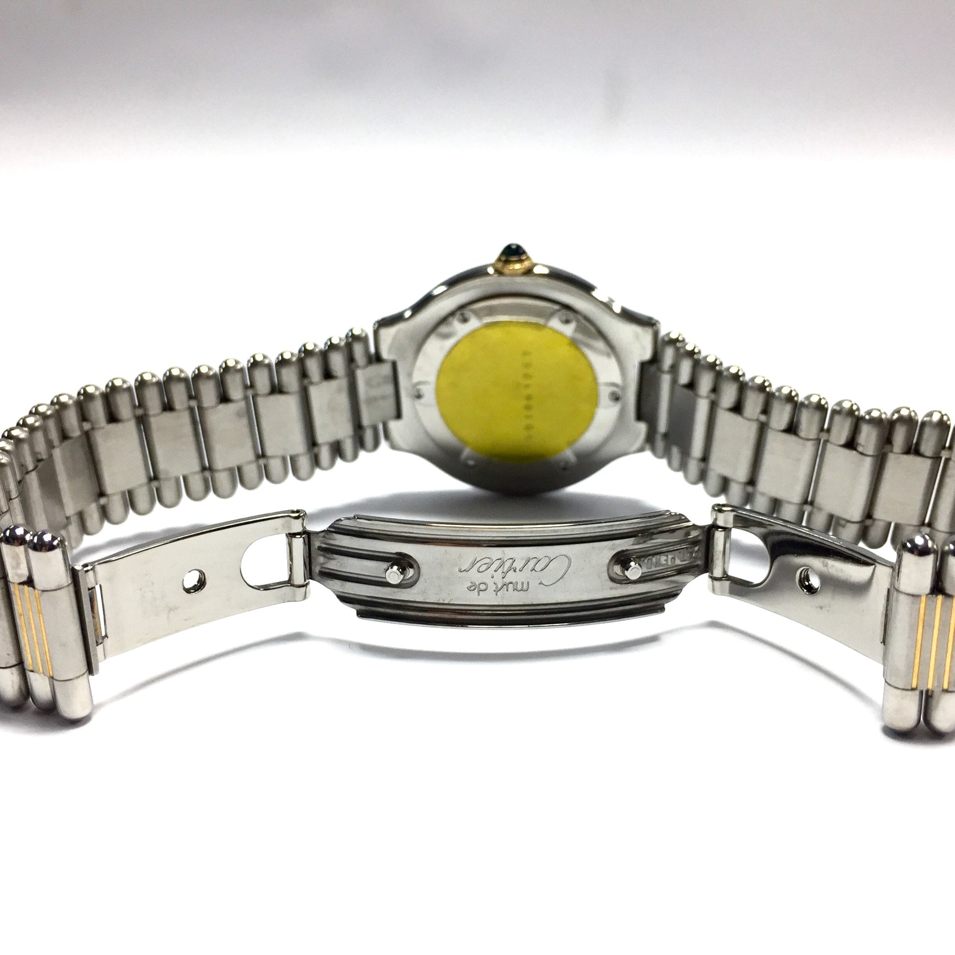 CARTIER MUST 21 Quartz 28mm 2 Tone Diamond Watch