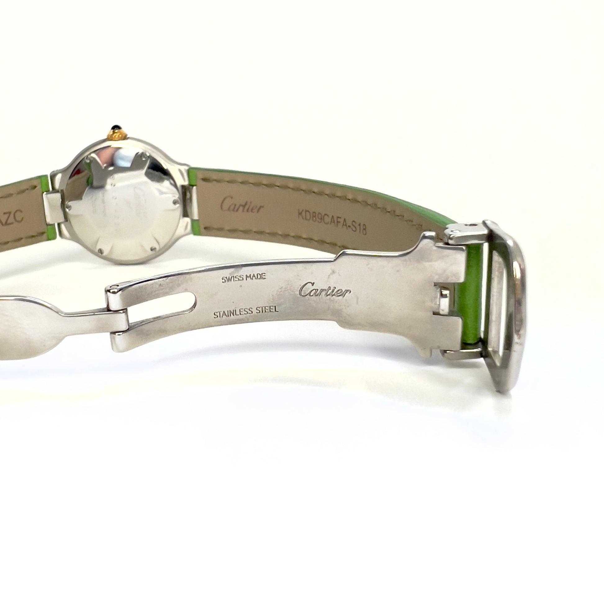 CARTIER MUST 21 Quartz 28mm 0.41TCW Diamond Watch