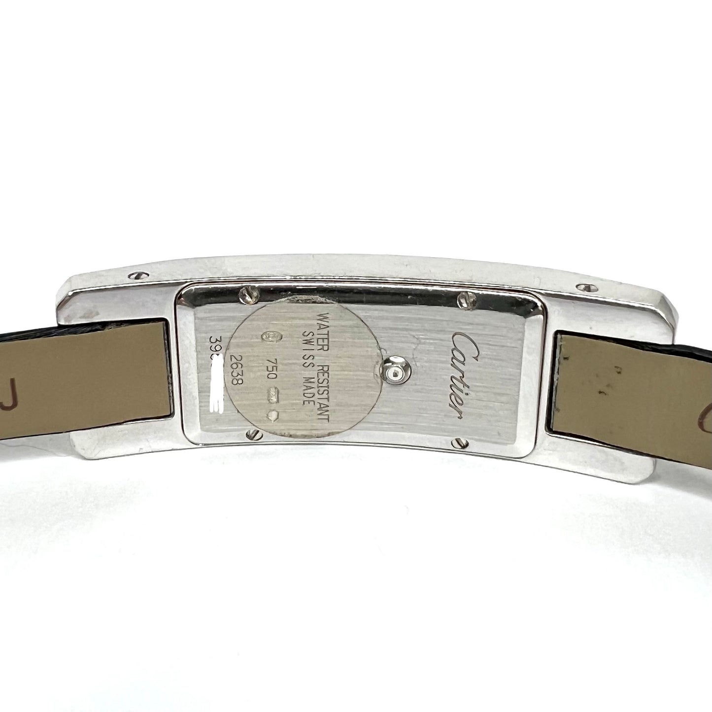 CARTIER LIBRE CEINTURE ALLONGEE 18K White Gold Factory Diamond Watch