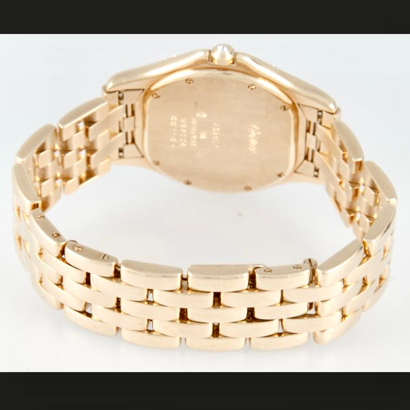 CARTIER PANTHERE COUGAR 27mm 18K Yellow Gold Diamond Watch