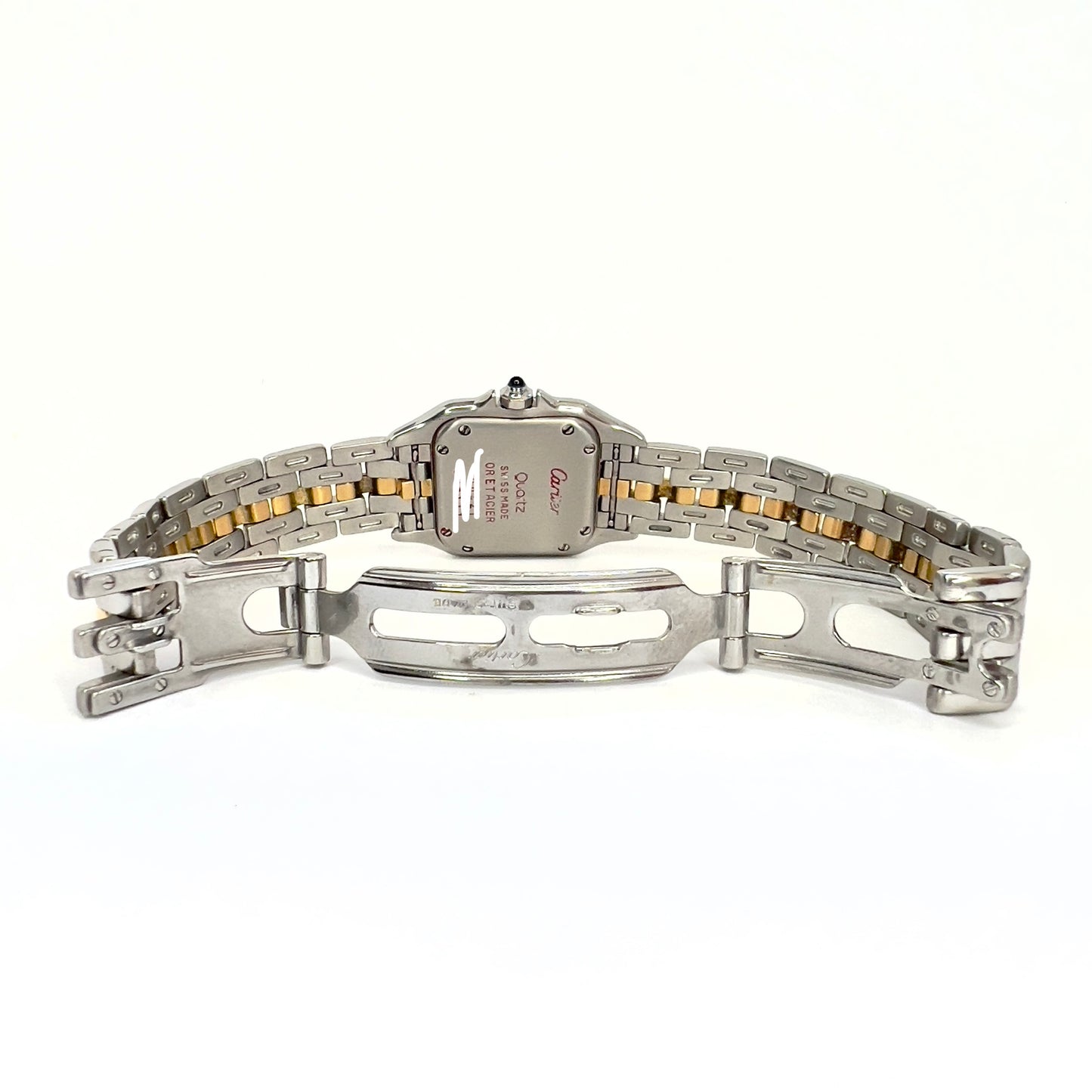 CARTIER PANTHERE 22mm 1 Row Gold 0.86TCW DIAMOND Watch