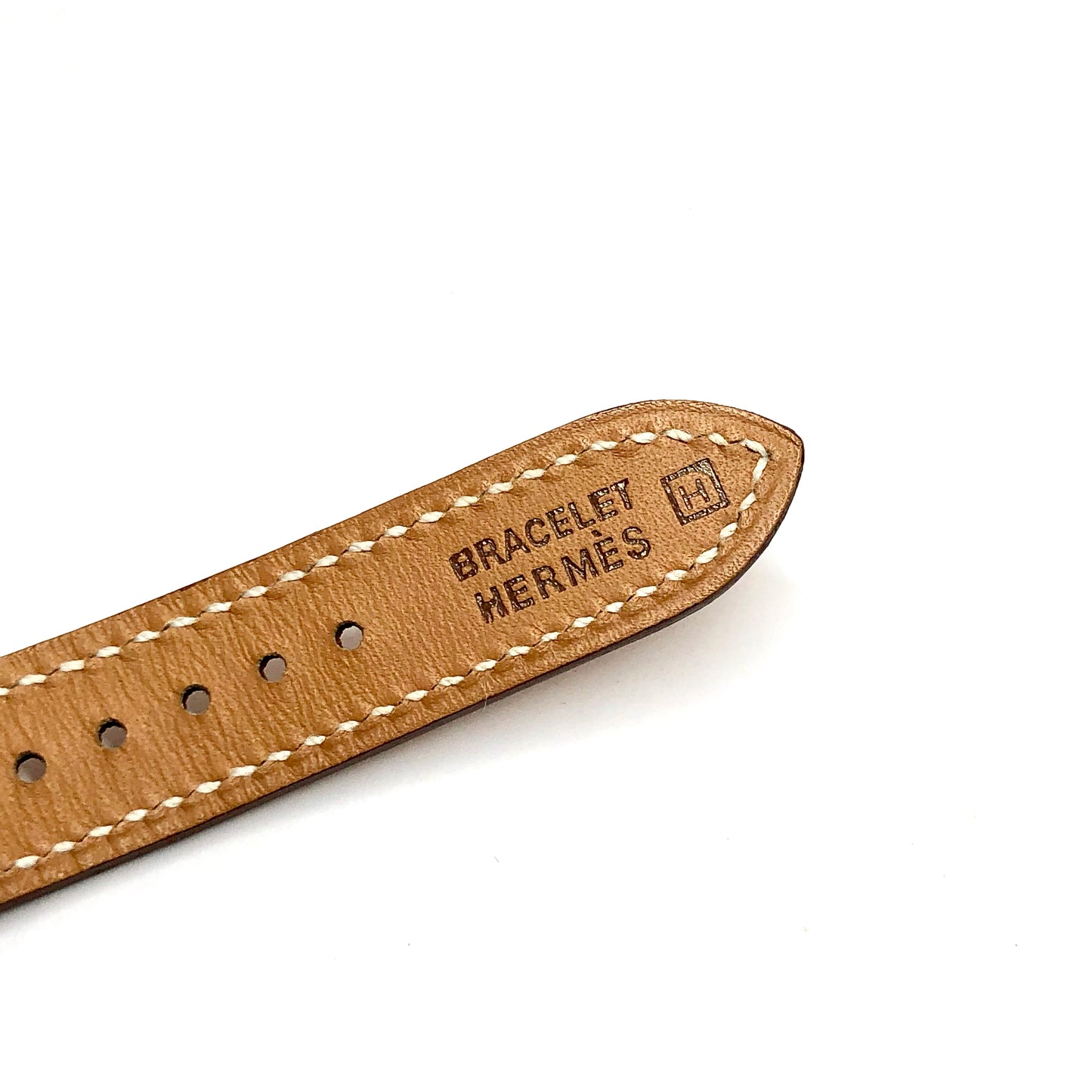 HERMÈS HEURE H Quartz 25mm Two Tone 0.91TCW DIAMOND Watch Double Tour Band