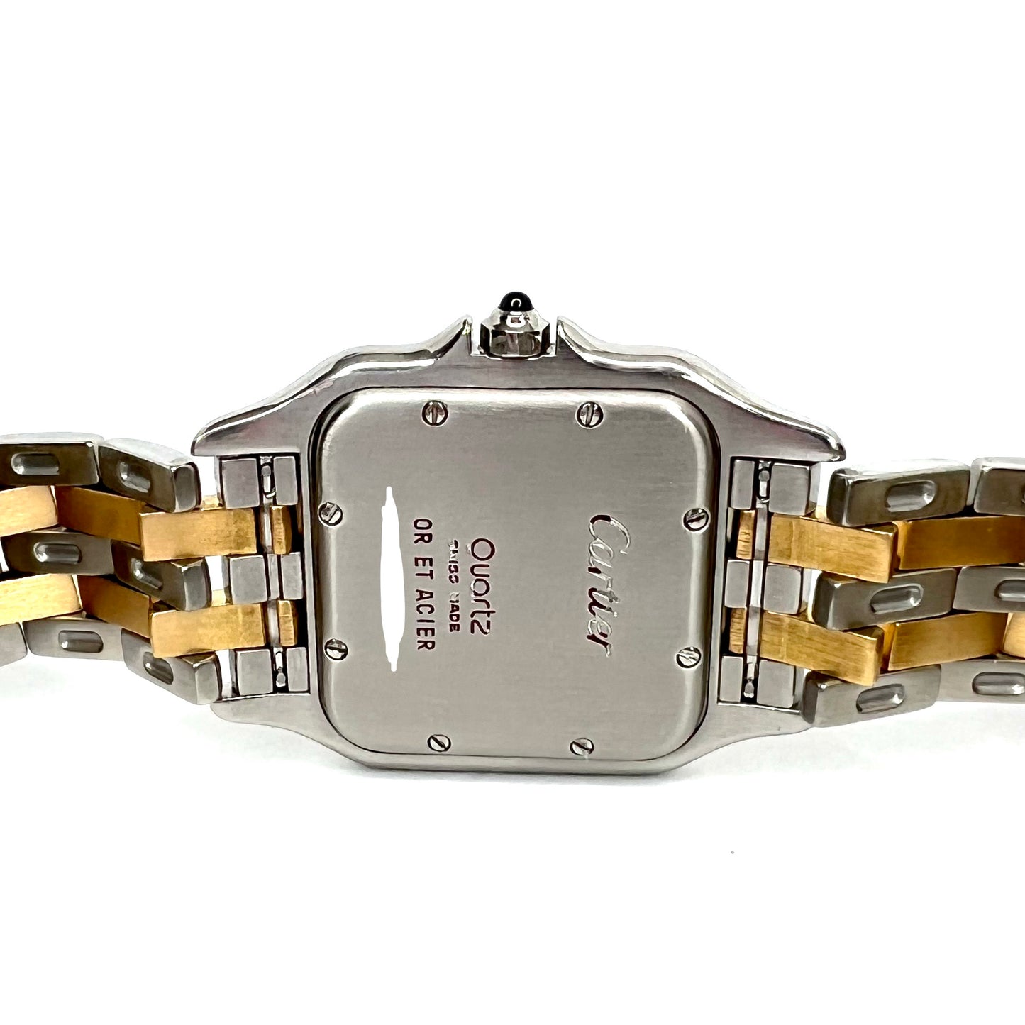 CARTIER PANTHERE Quartz 27mm 2 Row Gold 1.25TCW DIAMOND Watch
