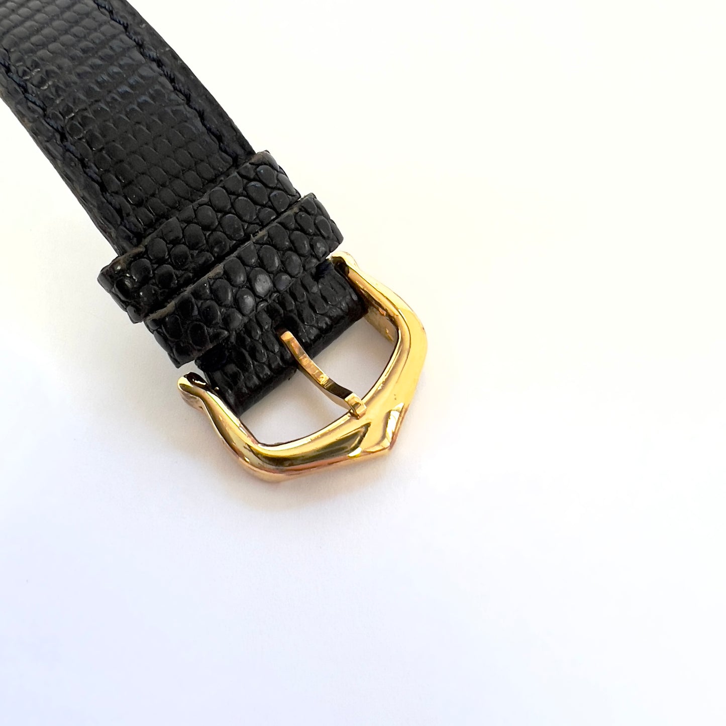 MUST DE CARTIER VERMEIL 24mm Quartz GP Silver 0.58TCW Diamond Watch