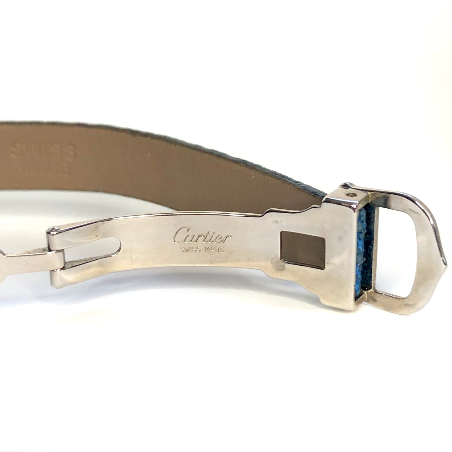 CARTIER VERMEIL COLISÈE 925 Silver 0.61TCW Diamond Watch Cartier Band