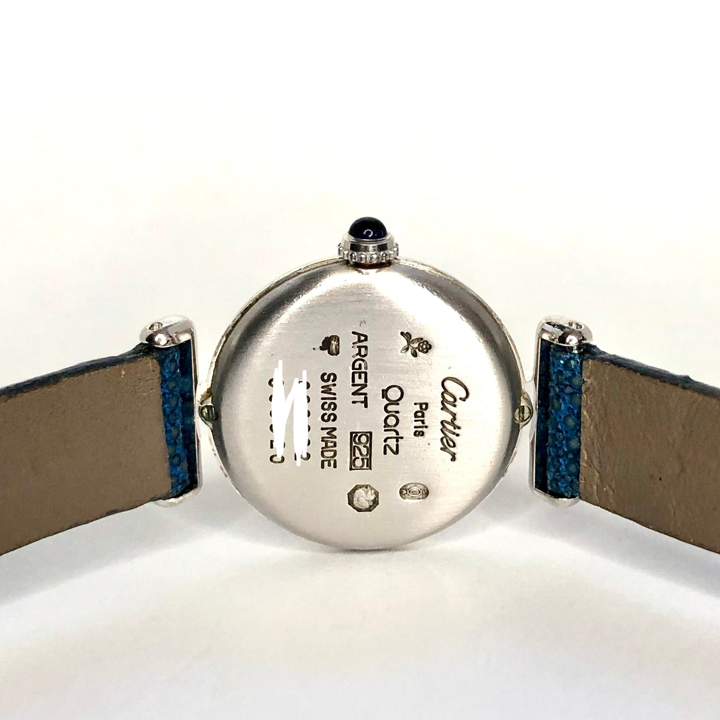 CARTIER COLISÈE 925 Silver 0.61TCW Diamond Watch Cartier Band