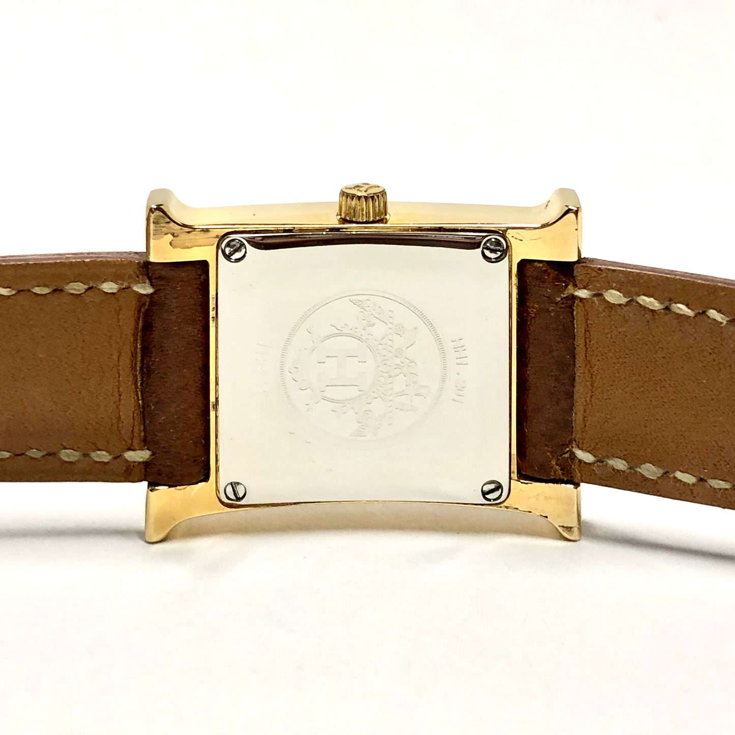 HERMÈS HEURE H Quartz 25mm Two Tone 0.91TCW DIAMOND Watch