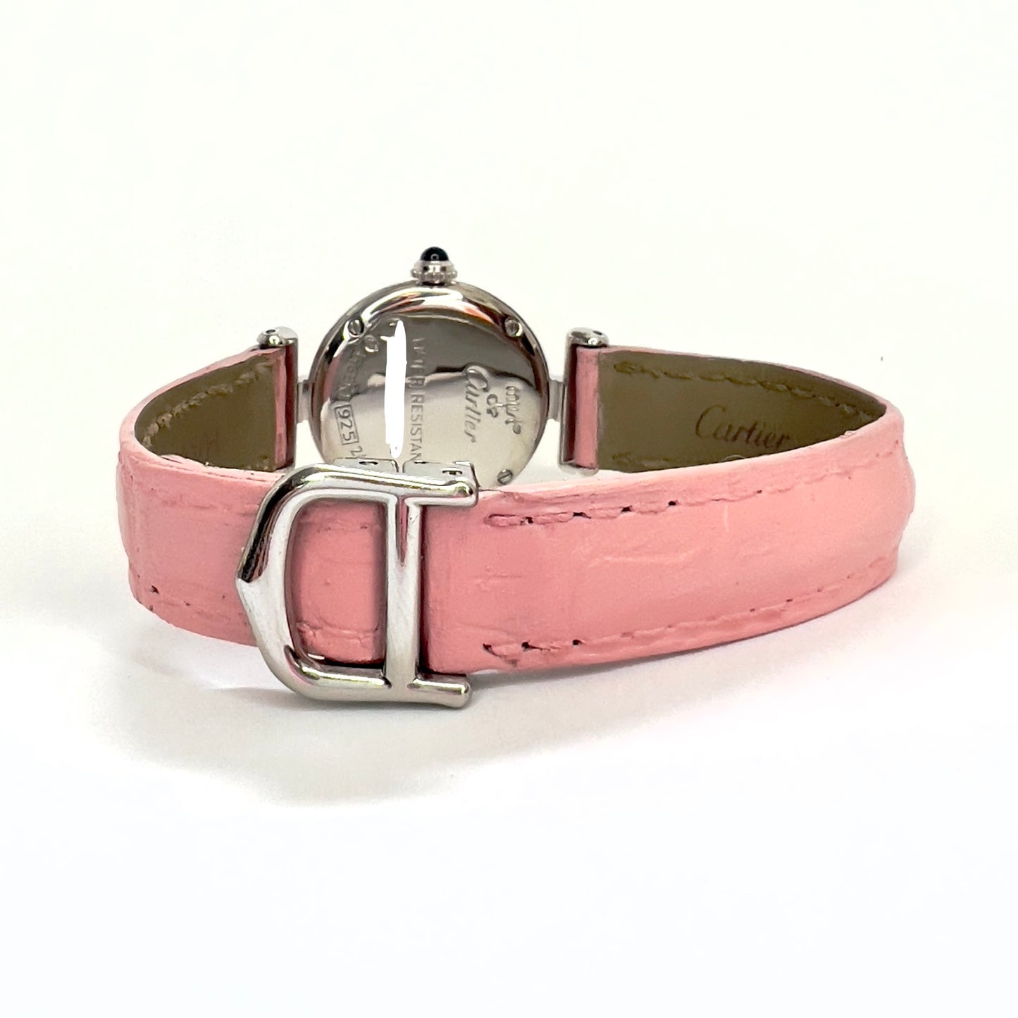 CARTIER COLISÈE Quartz 24mm 925 Silver Diamond Watch