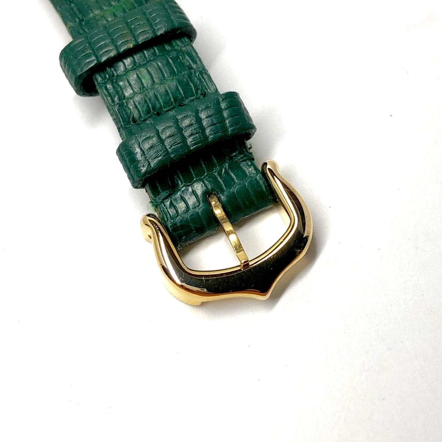 CARTIER COLISÉE Quartz 24mm 18K Yellow GOLD 0.36TCW DIAMONDS & 0.60TCW Emeralds Watch