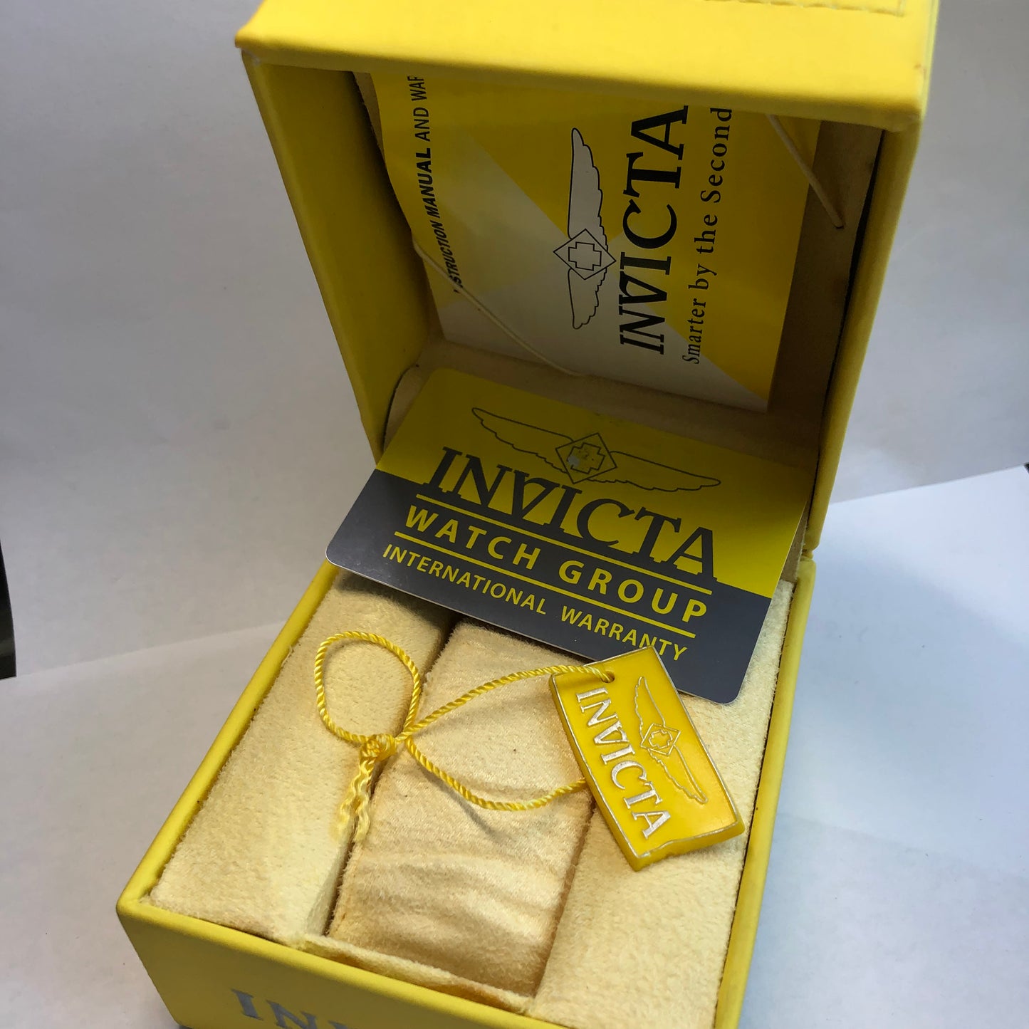 INVICTA Box with Empty Certificate 4.25x3.75x3.5