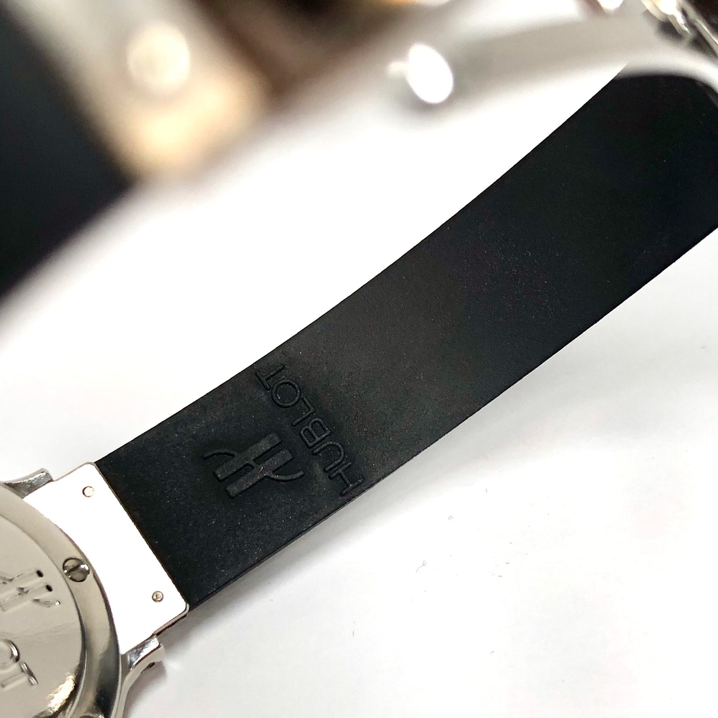 HUBLOT MDM 1390 Quartz Steel 28mm 0.48TCW DIAMOND Watch