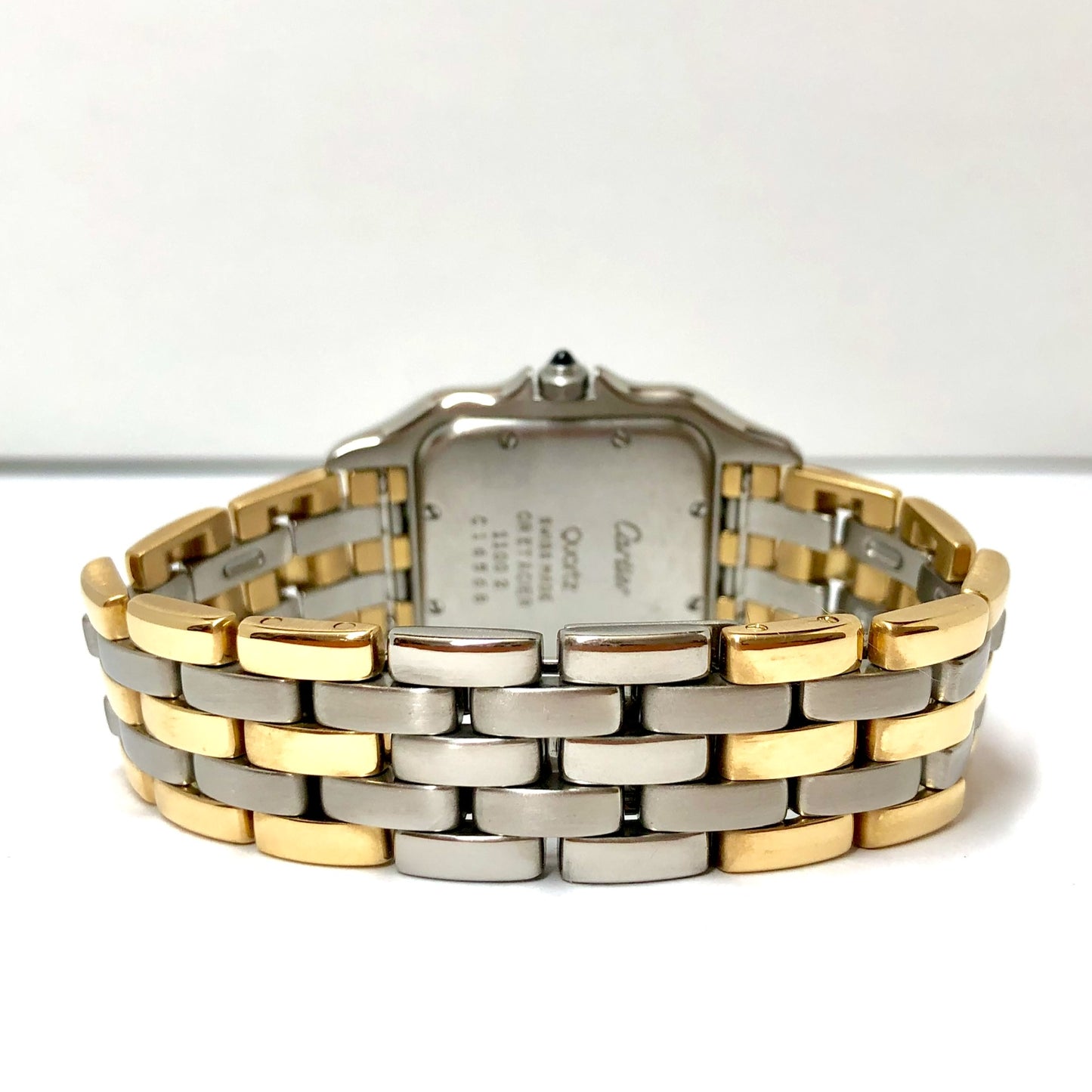 CARTIER PANTHERE Quartz 27mm 3 Row Gold 1.25TCW DIAMOND Watch