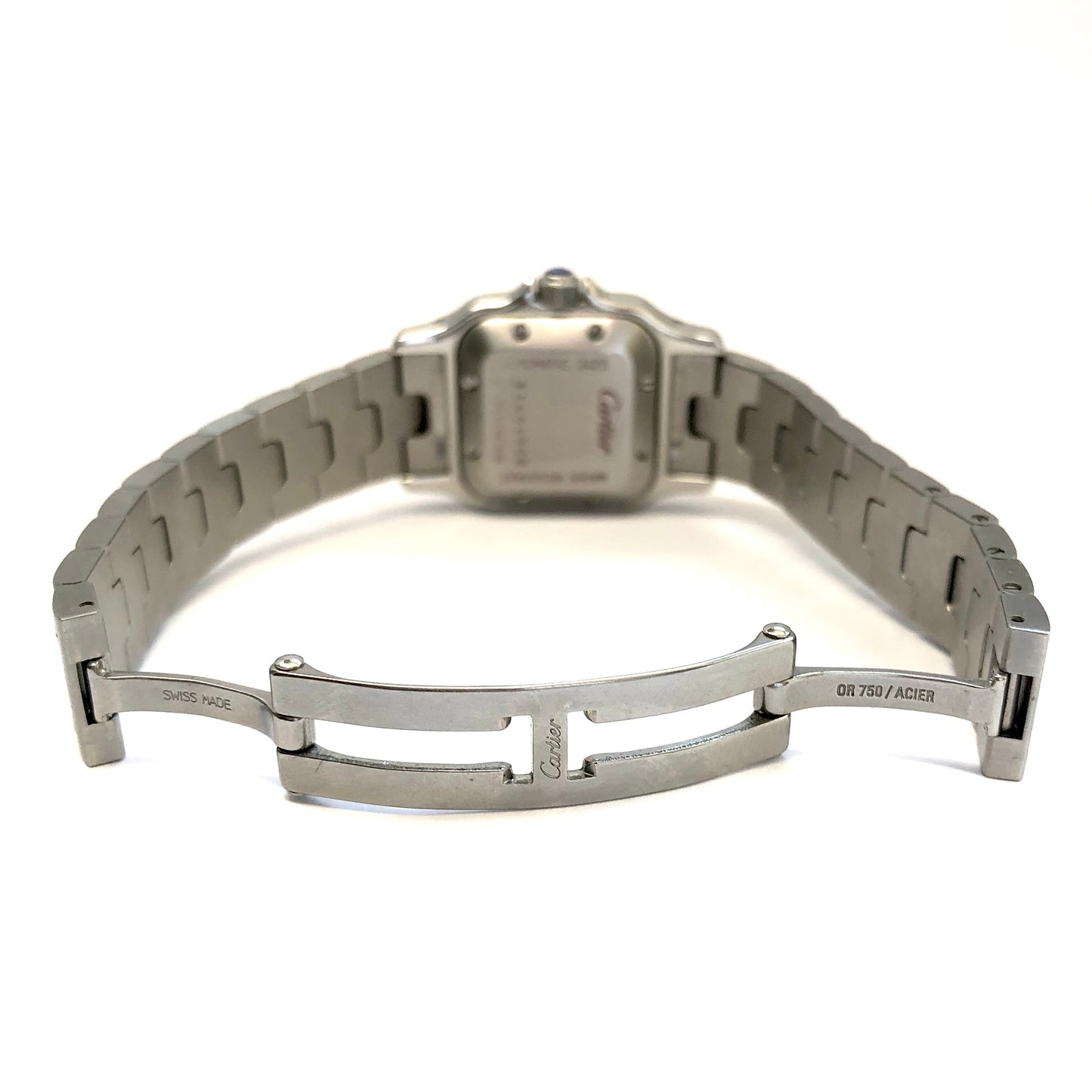 CARTIER SANTOS GALBEE 24mm Automatic 2 Tone 0.69TCW Diamond Watch