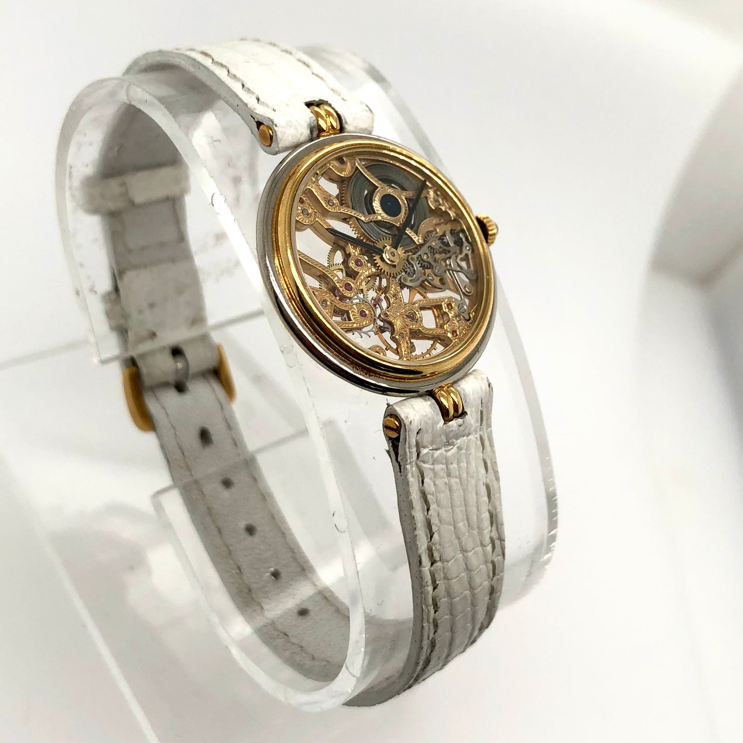 GÉRALD GENTA Manual Winding 26mm 18K Yellow Gold SKELETON Watch