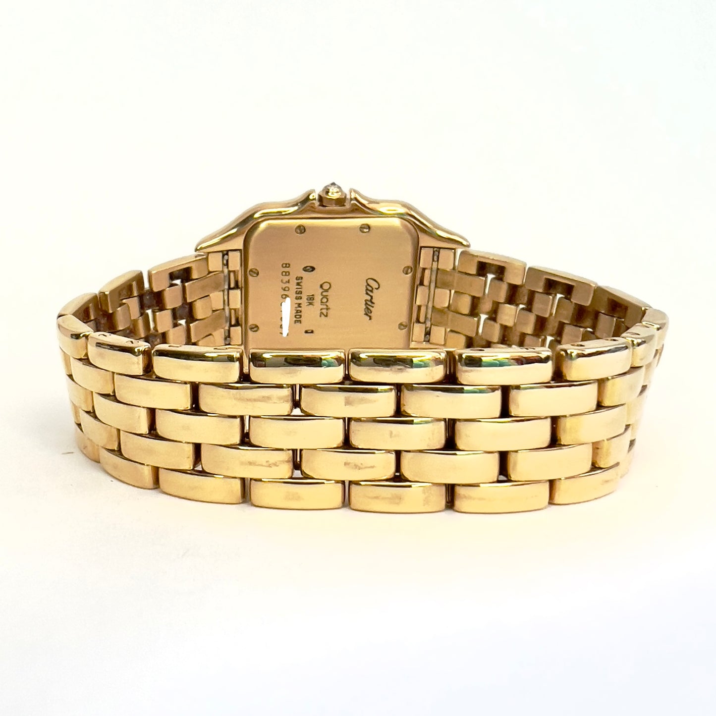 CARTIER PANTHERE 27mm 18K Yellow Gold 1.30TCW Diamond Watch