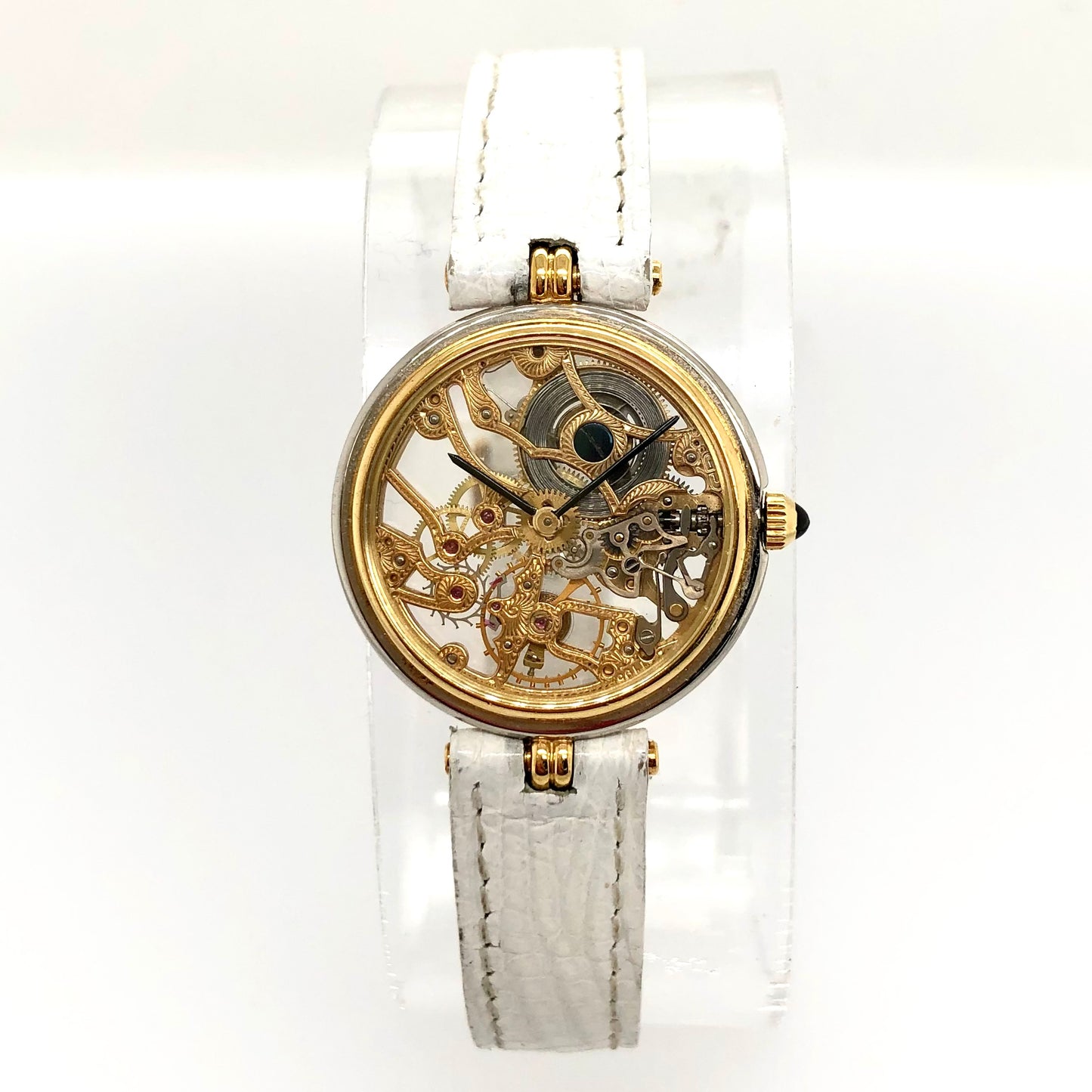 GÉRALD GENTA Manual Winding 26mm 18K Yellow Gold SKELETON Watch