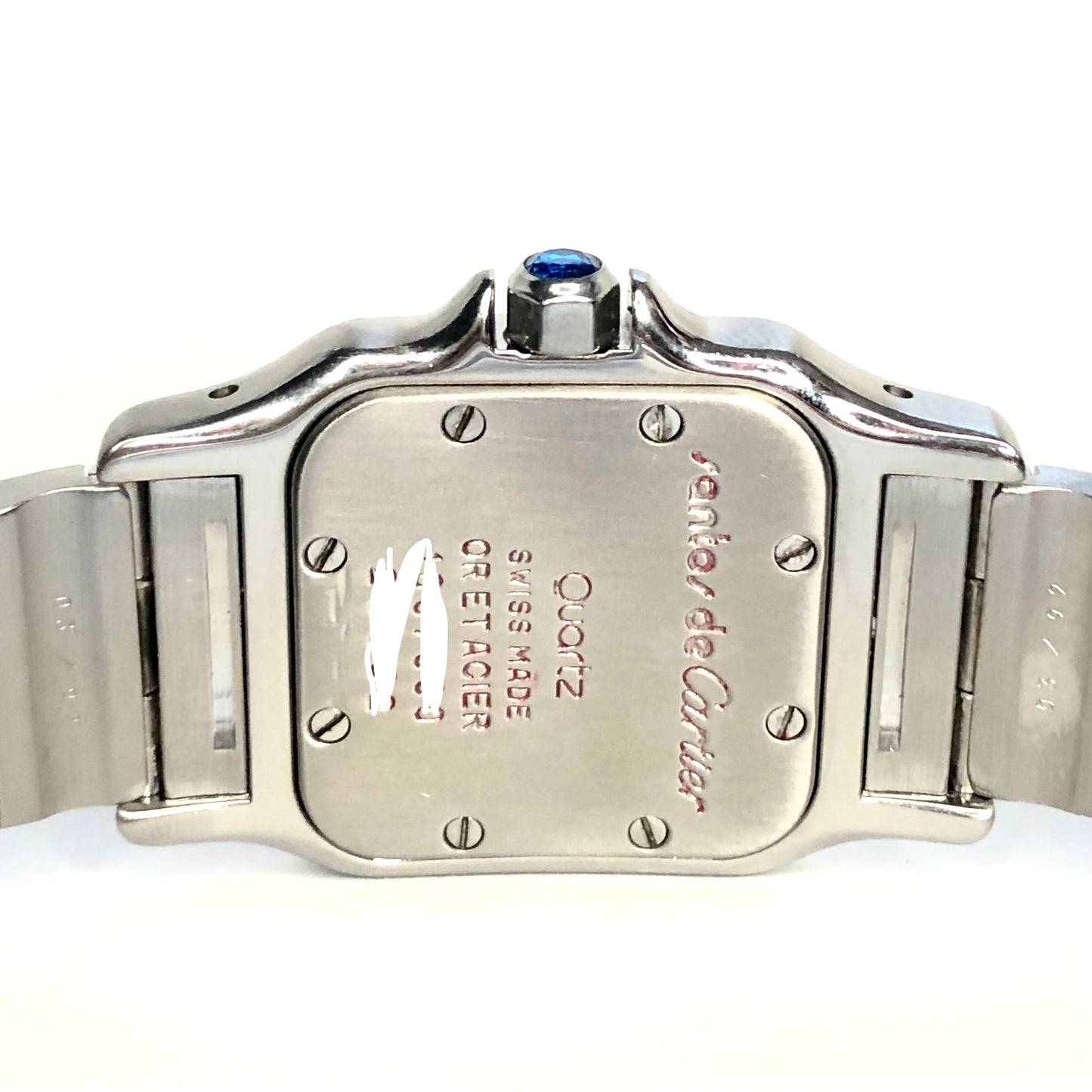CARTIER SANTOS GALBEE 24mm Quartz 2 Tone 1.09TCW Diamond Watch