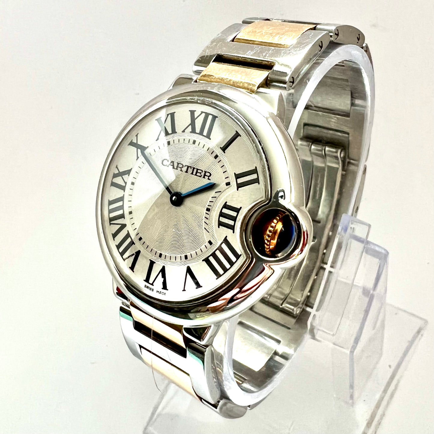 CARTIER BALLON BLEU 36mm Quartz 2 Tone Watch